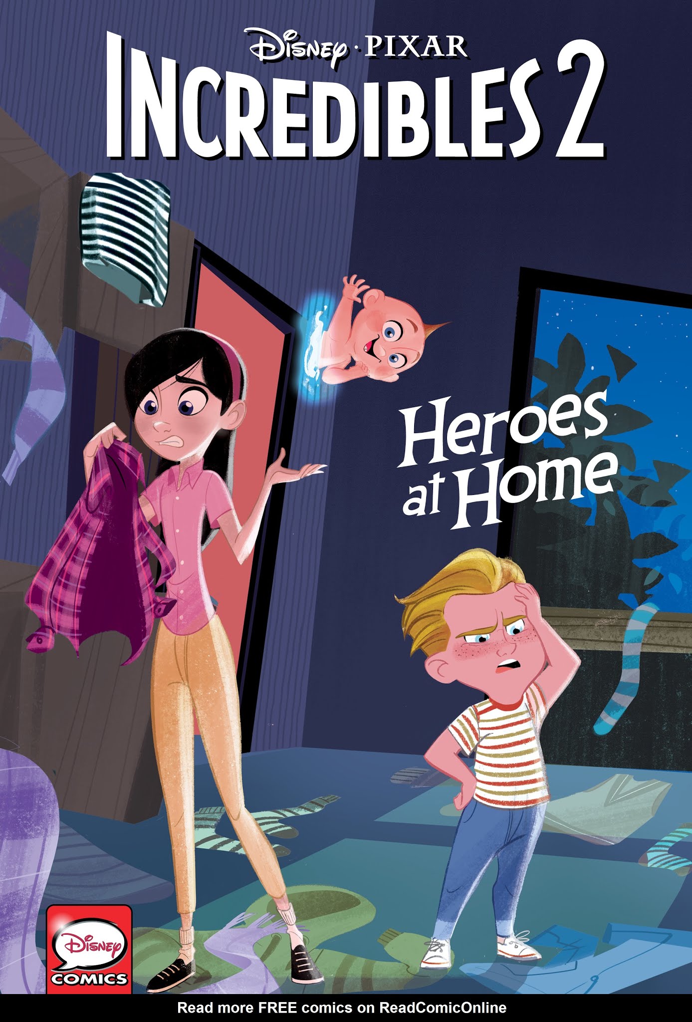 Read online Disney·PIXAR The Incredibles 2: Heroes at Home comic -  Issue # Full - 1
