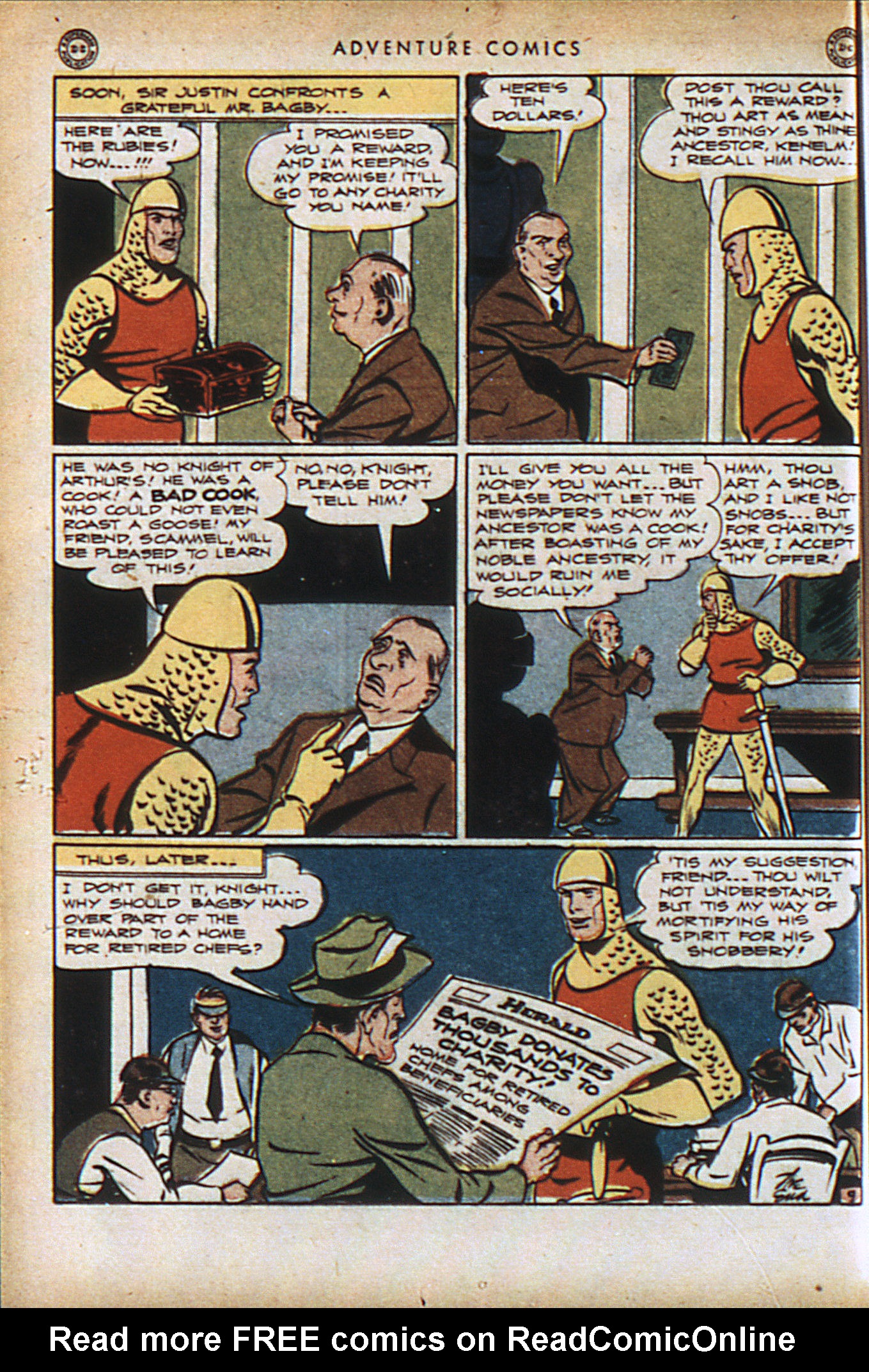 Read online Adventure Comics (1938) comic -  Issue #94 - 23