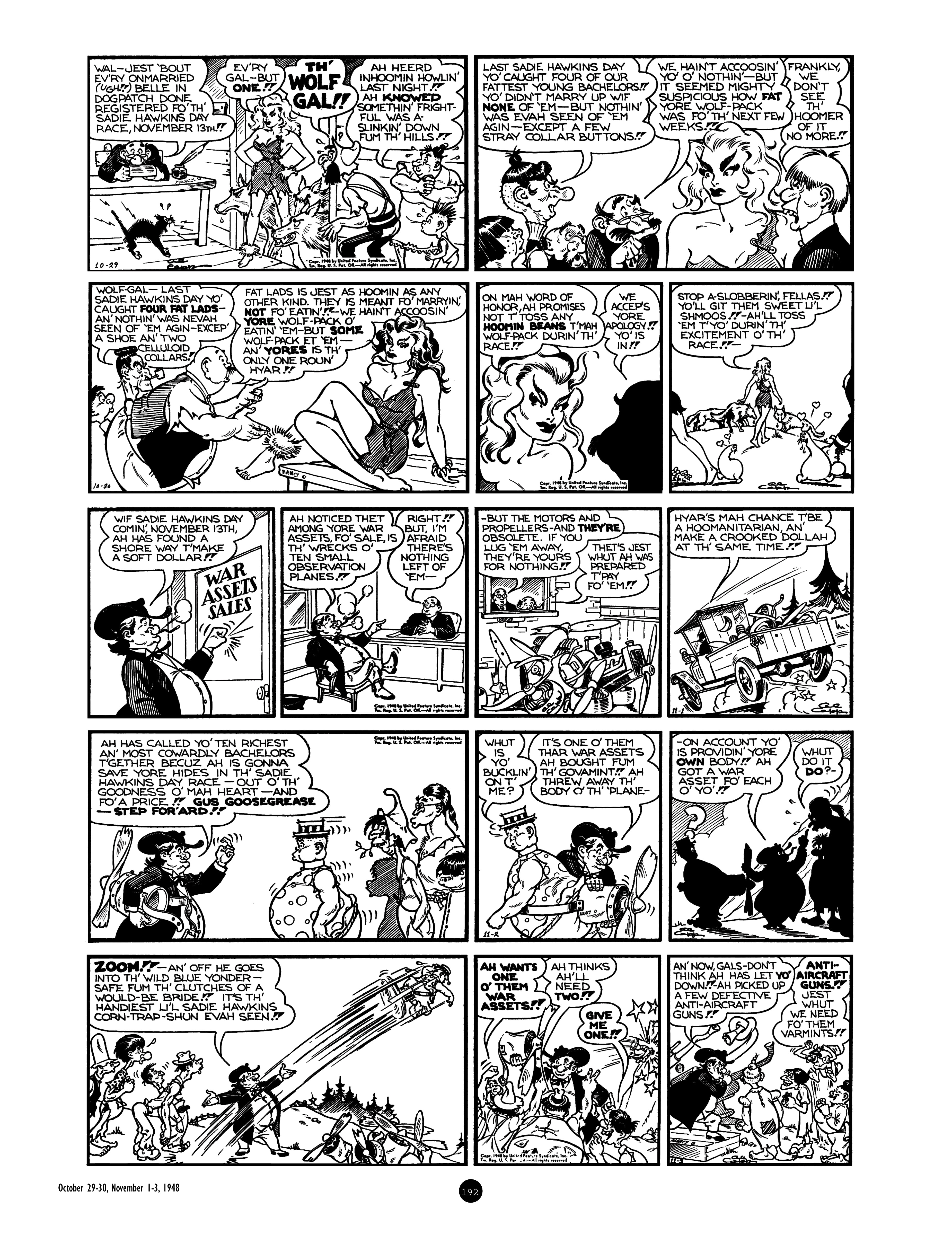 Read online Al Capp's Li'l Abner Complete Daily & Color Sunday Comics comic -  Issue # TPB 7 (Part 2) - 93