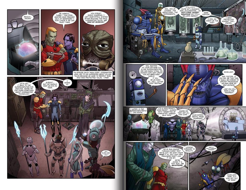 Read online ReBoot: Paradigms Lost comic -  Issue # Full - 9
