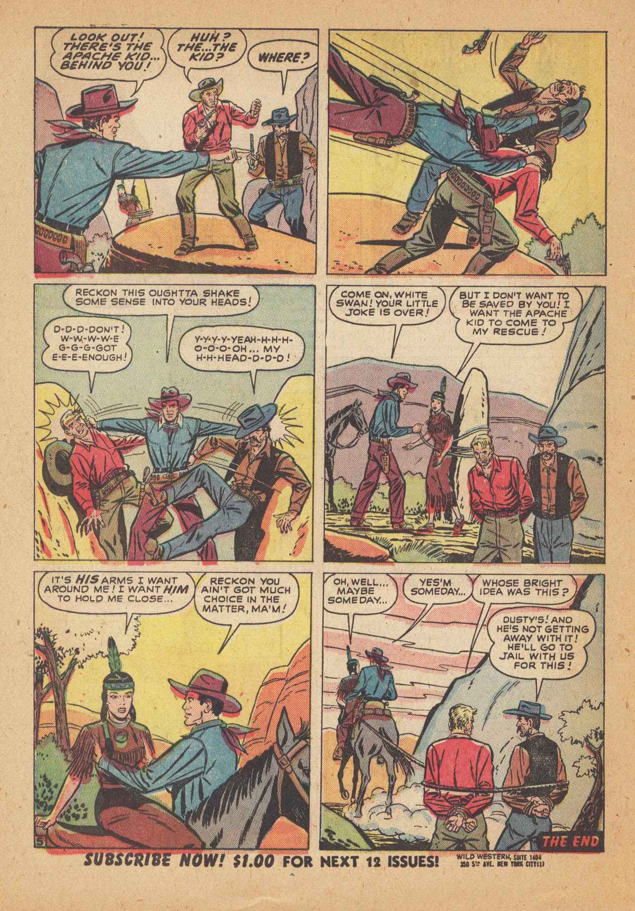 Read online Wild Western comic -  Issue #16 - 16