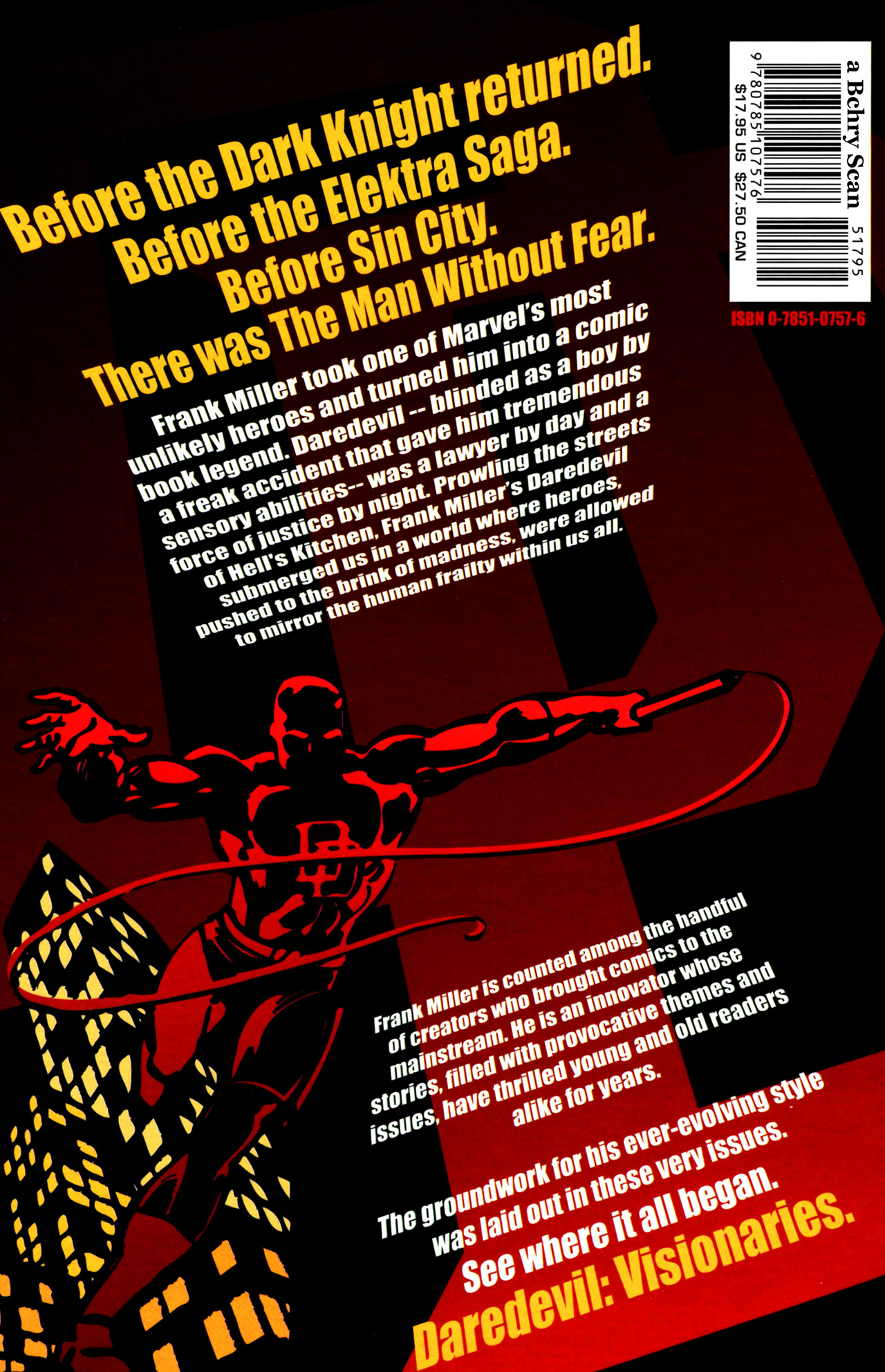 Read online Daredevil Visionaries: Frank Miller comic -  Issue # TPB 1 - 171