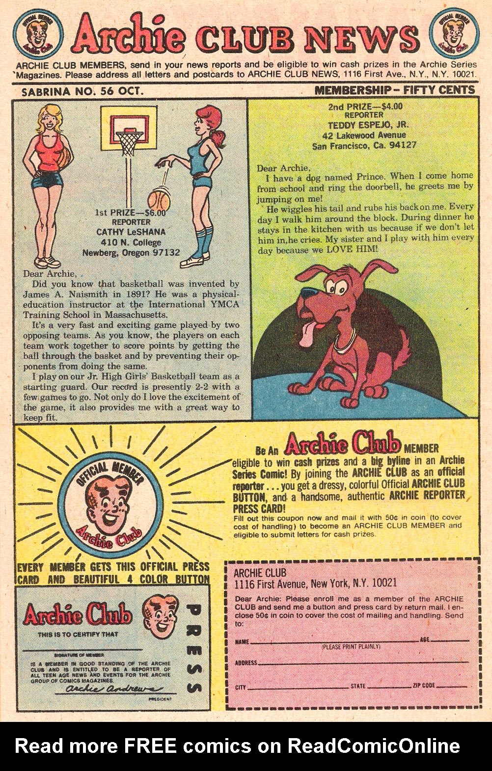 Read online Sabrina The Teenage Witch (1971) comic -  Issue #56 - 26