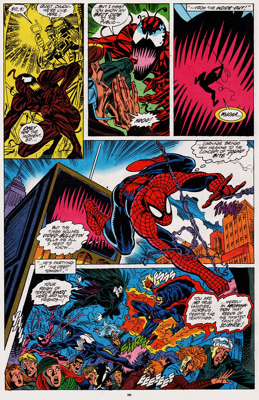 Read online Web of Spider-Man (1985) comic -  Issue #102 - 16