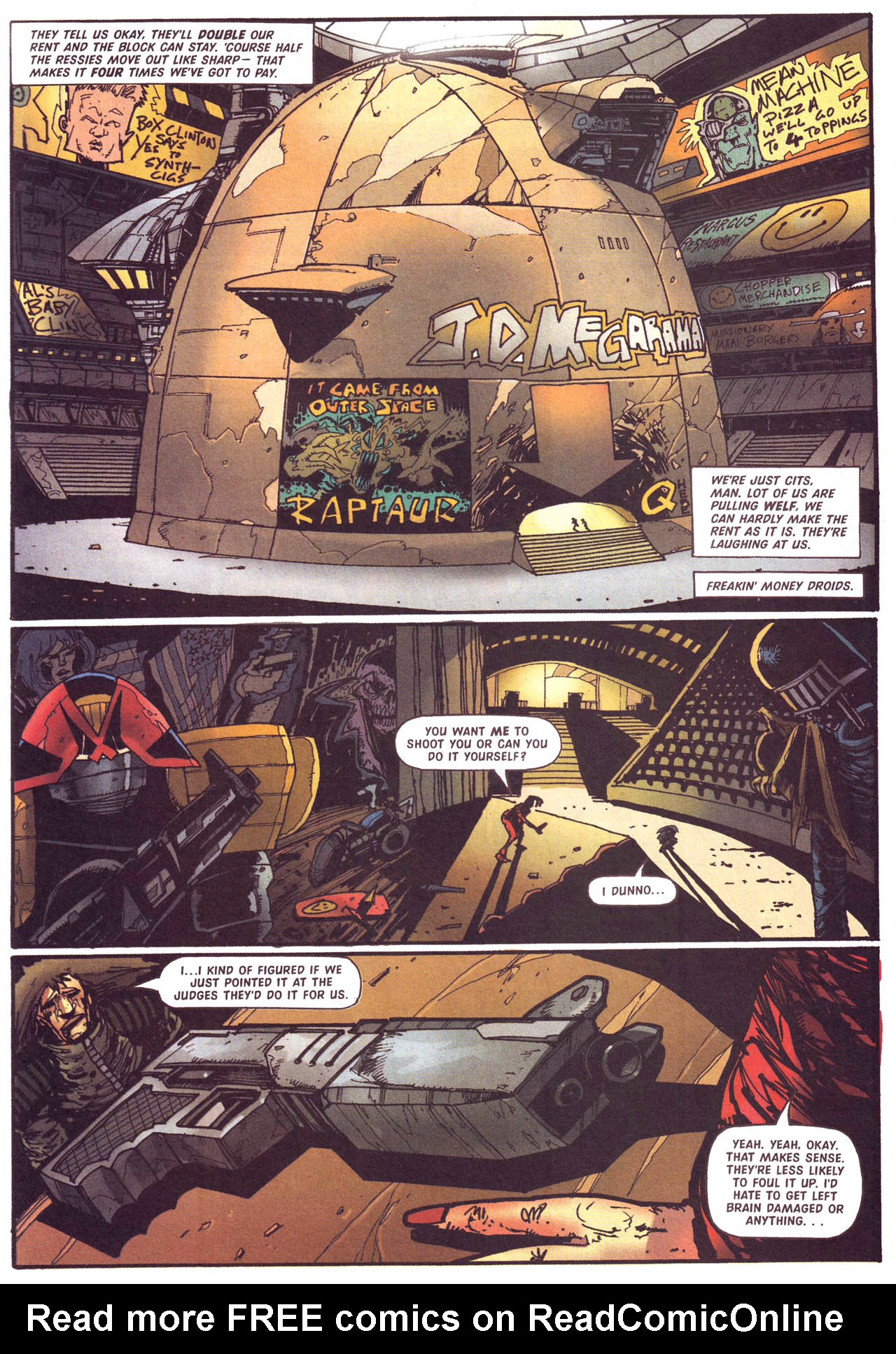 Read online Judge Dredd Megazine (vol. 3) comic -  Issue #63 - 13