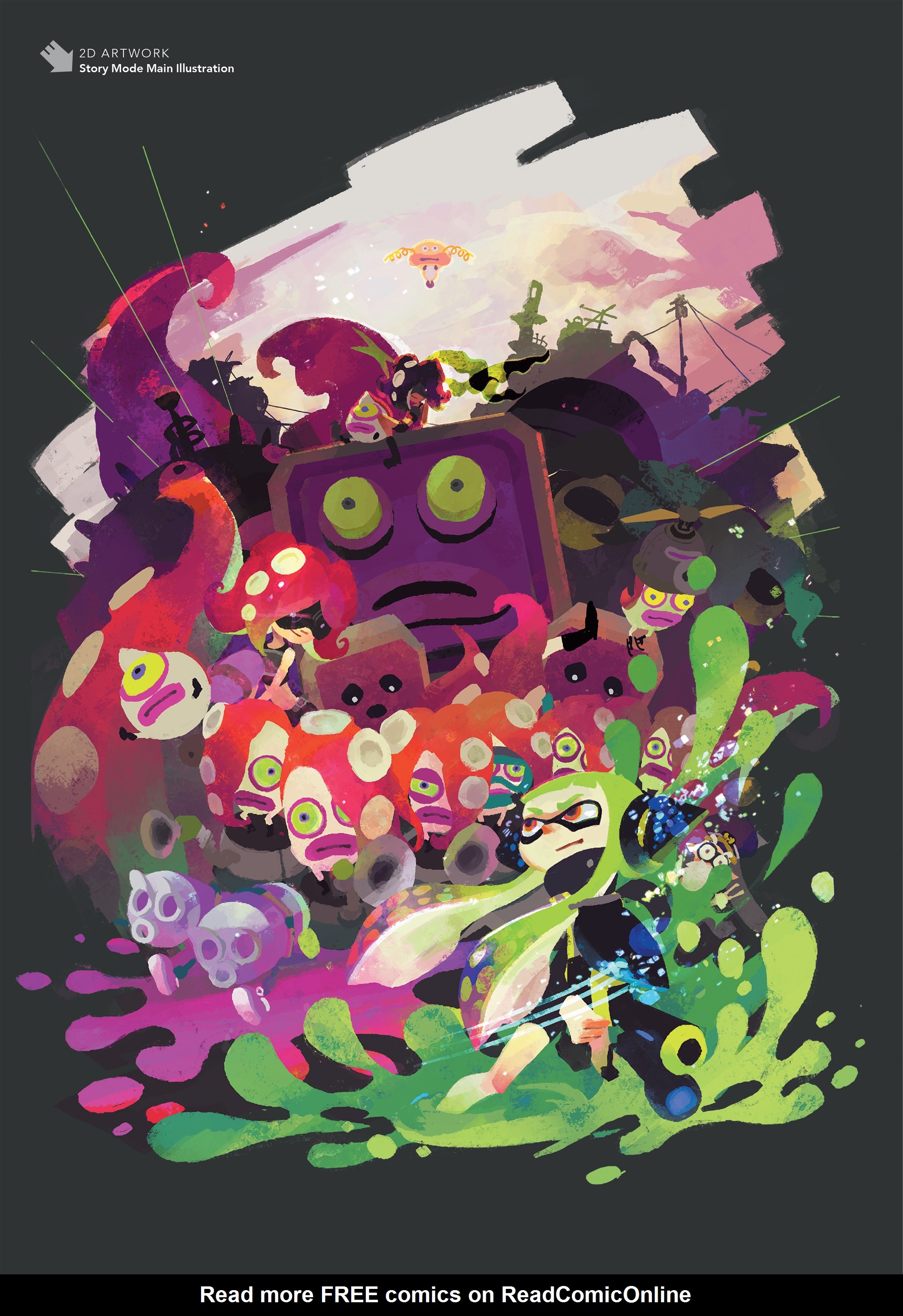 Read online The Art of Splatoon comic -  Issue # TPB (Part 1) - 7