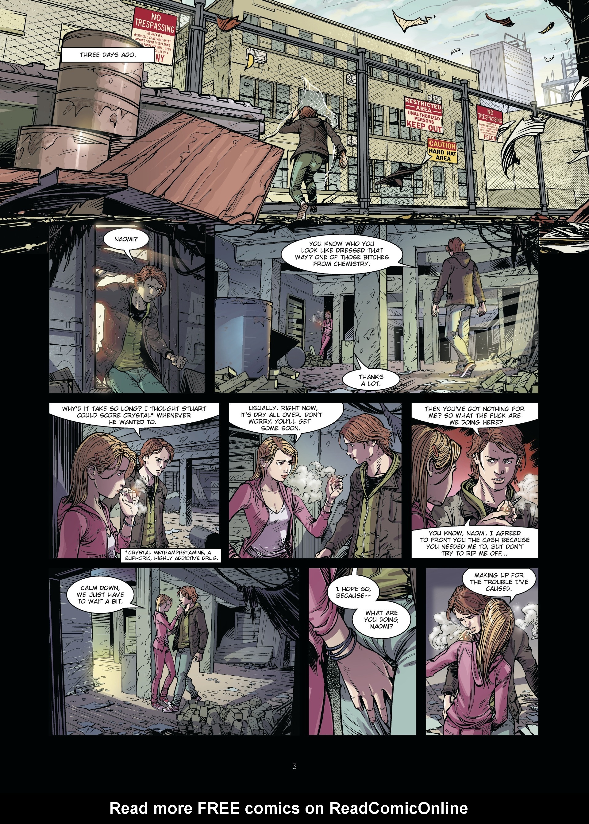 Read online Synchronic comic -  Issue #3 - 5