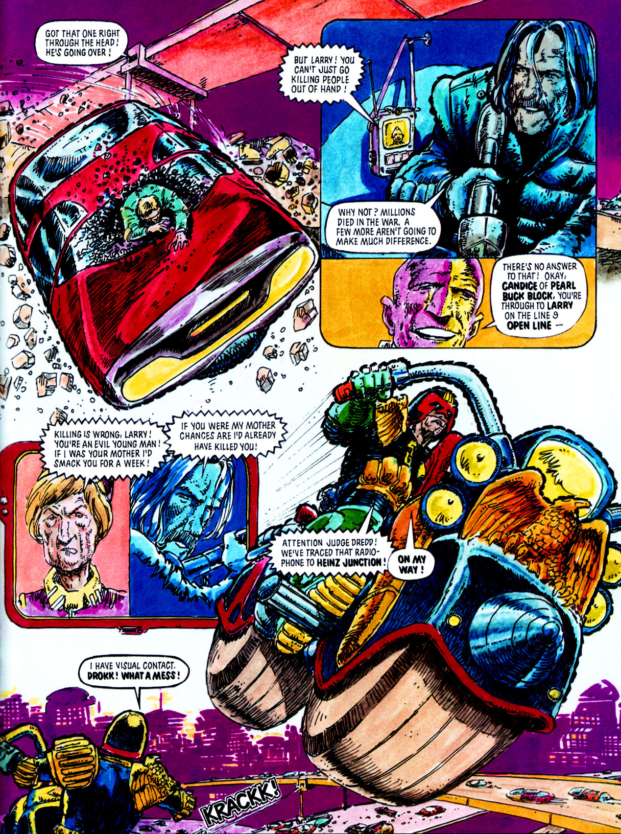 Read online Judge Dredd Megazine (Vol. 5) comic -  Issue #246 - 34