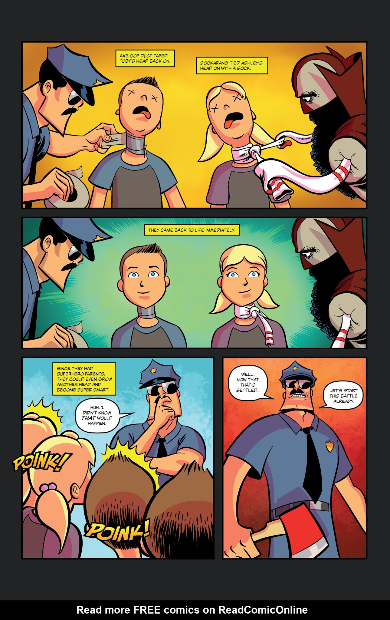 Read online Axe Cop comic -  Issue # TPB 6 - 87