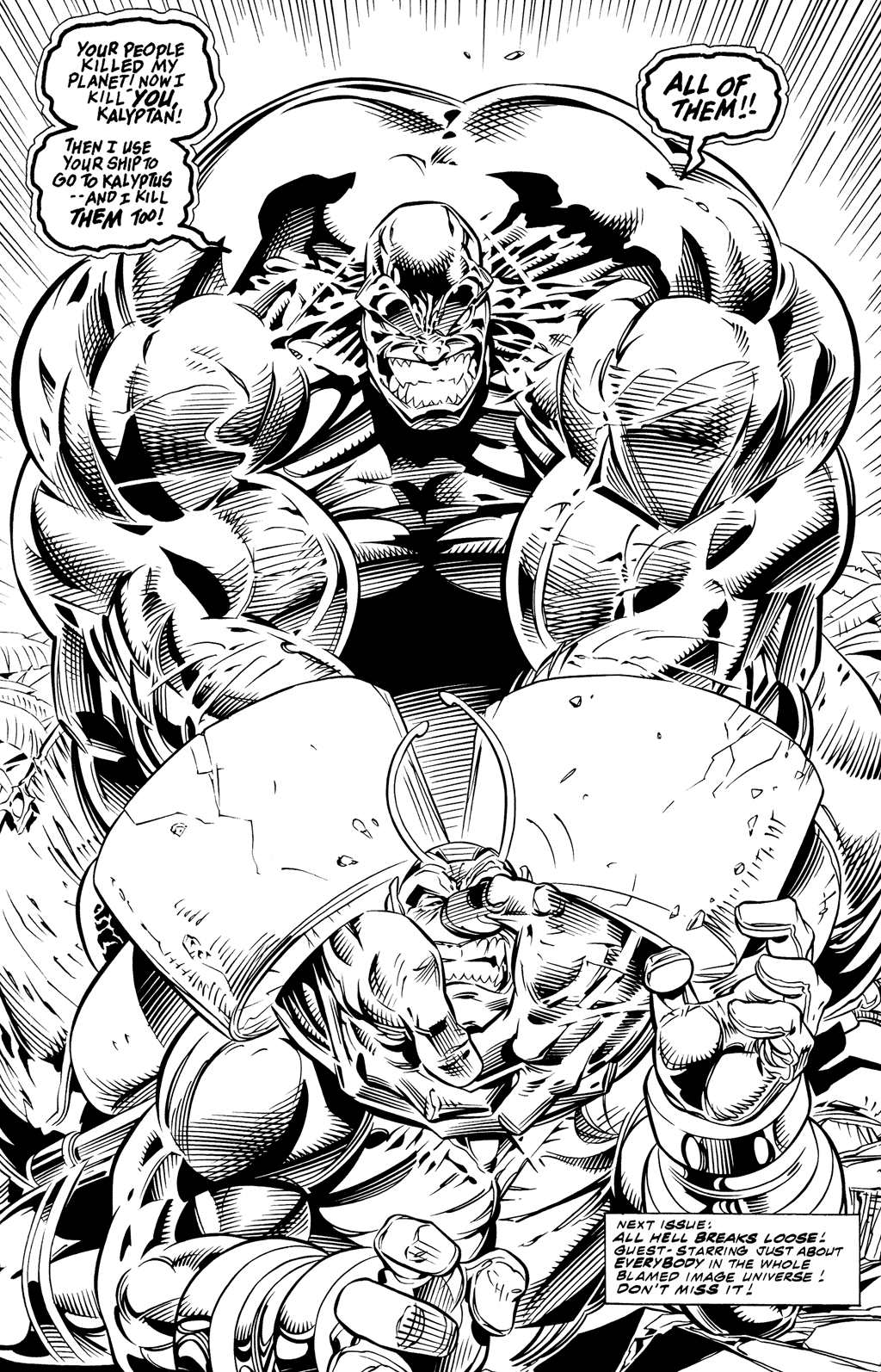 Read online Vanguard: Strange Visitors comic -  Issue #3 - 24