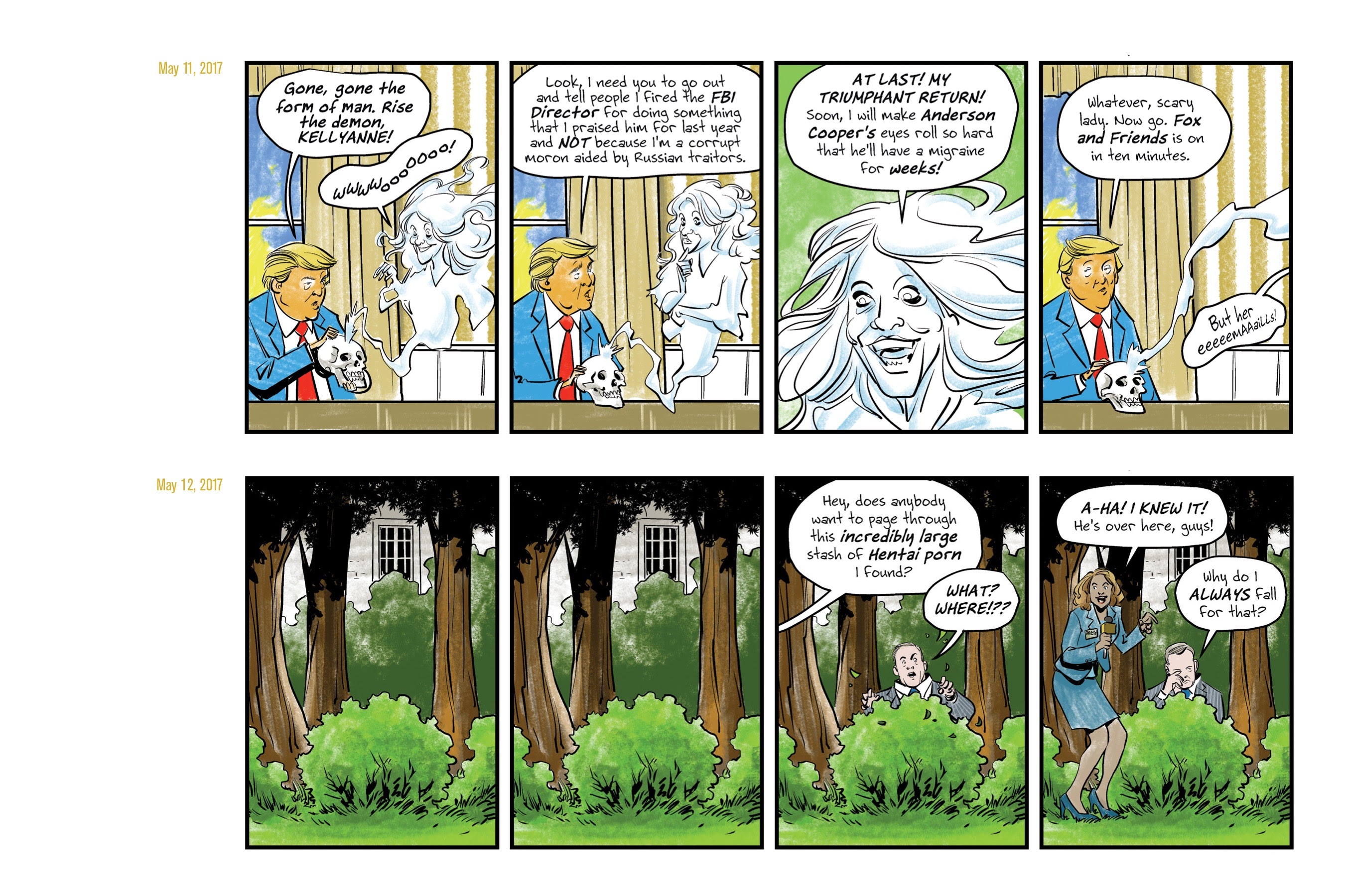 Read online Lil' Donnie: Executive Privilege comic -  Issue # TPB - 30