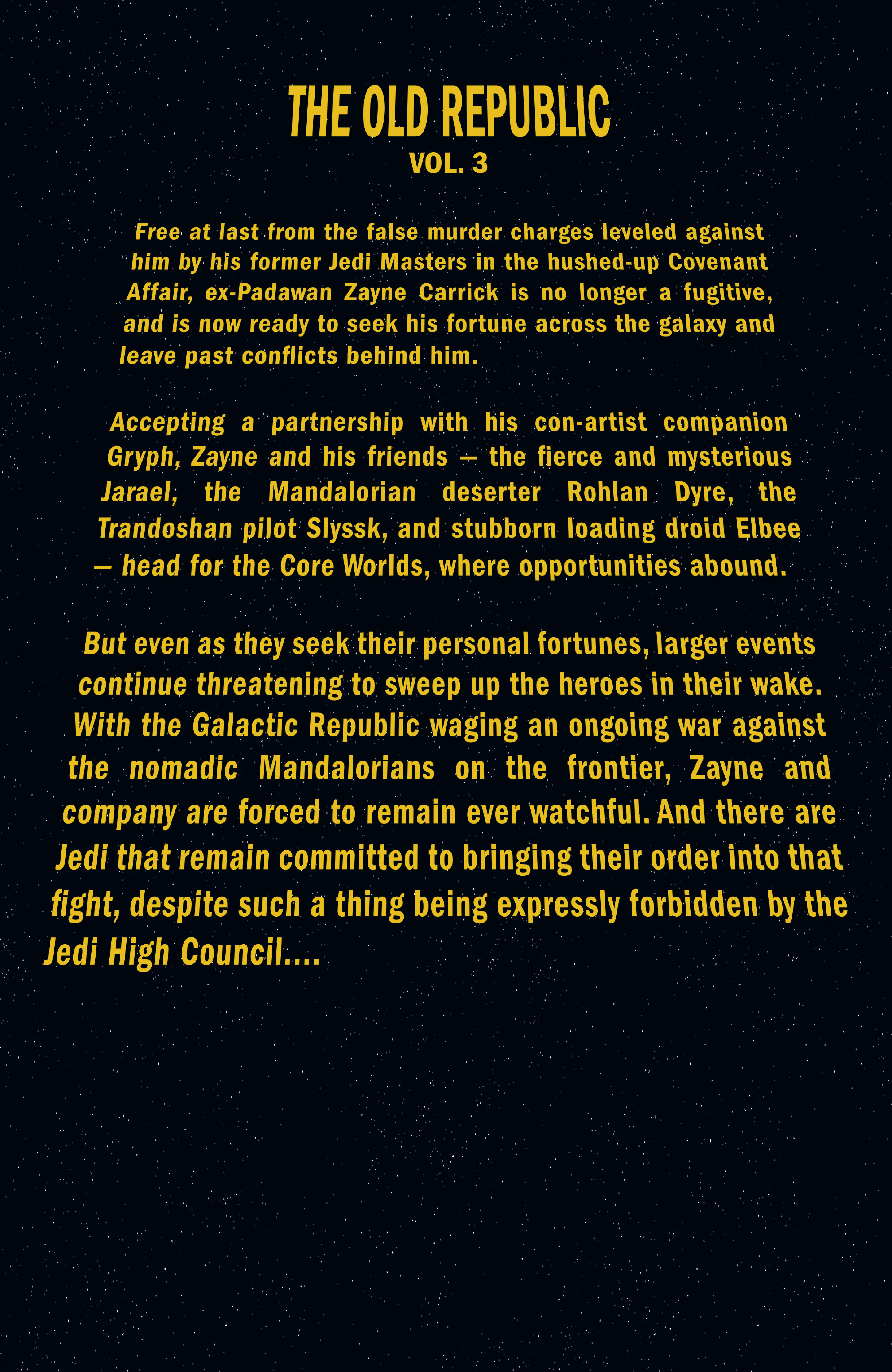 Read online Star Wars Legends: The Old Republic - Epic Collection comic -  Issue # TPB 3 (Part 1) - 6