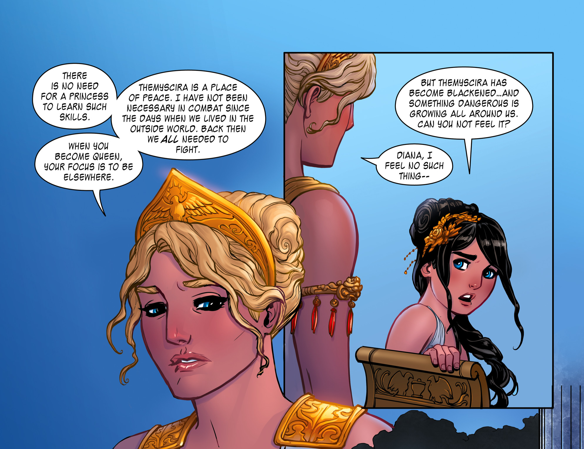 Read online The Legend of Wonder Woman (2015) comic -  Issue #2 - 6