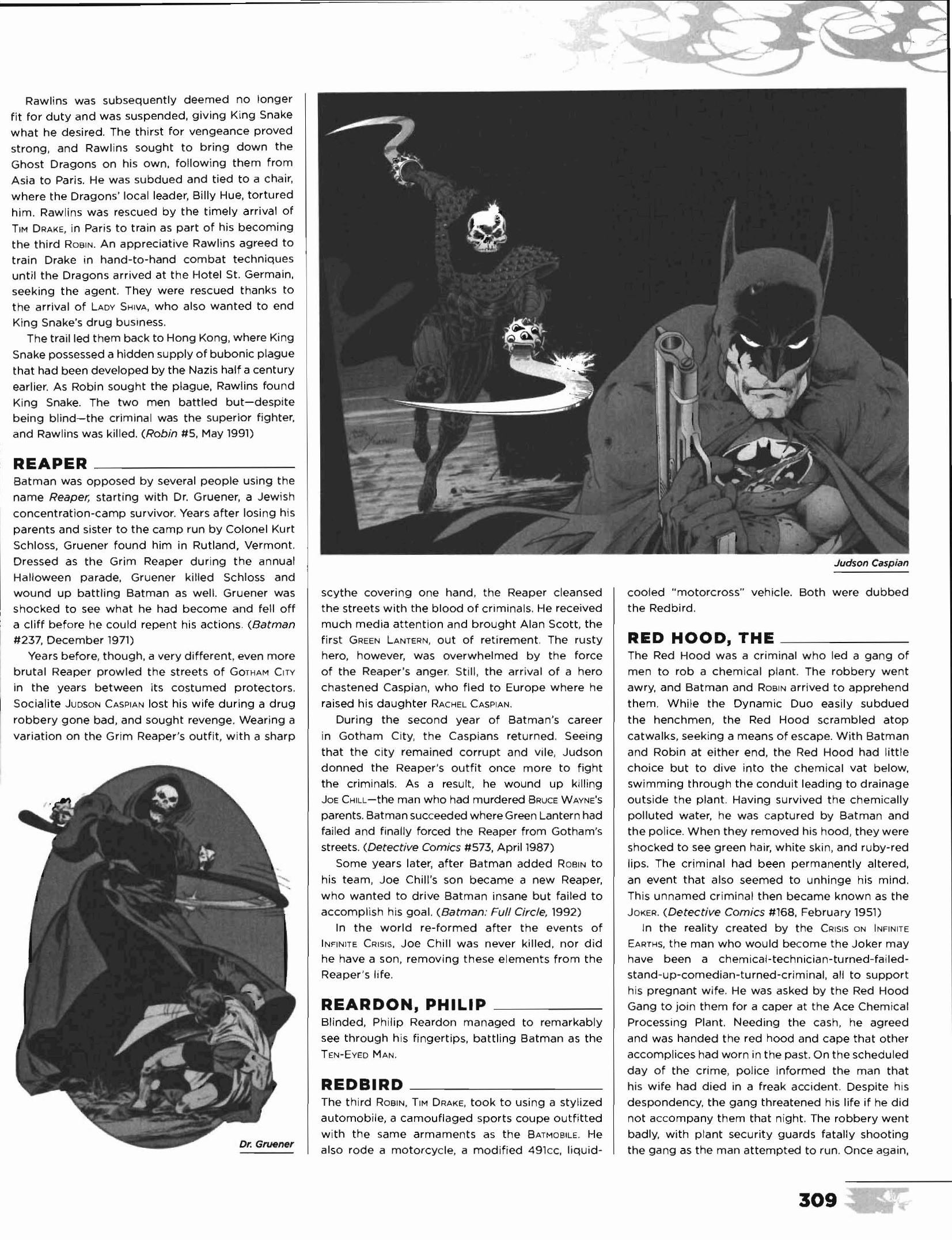 Read online The Essential Batman Encyclopedia comic -  Issue # TPB (Part 4) - 21