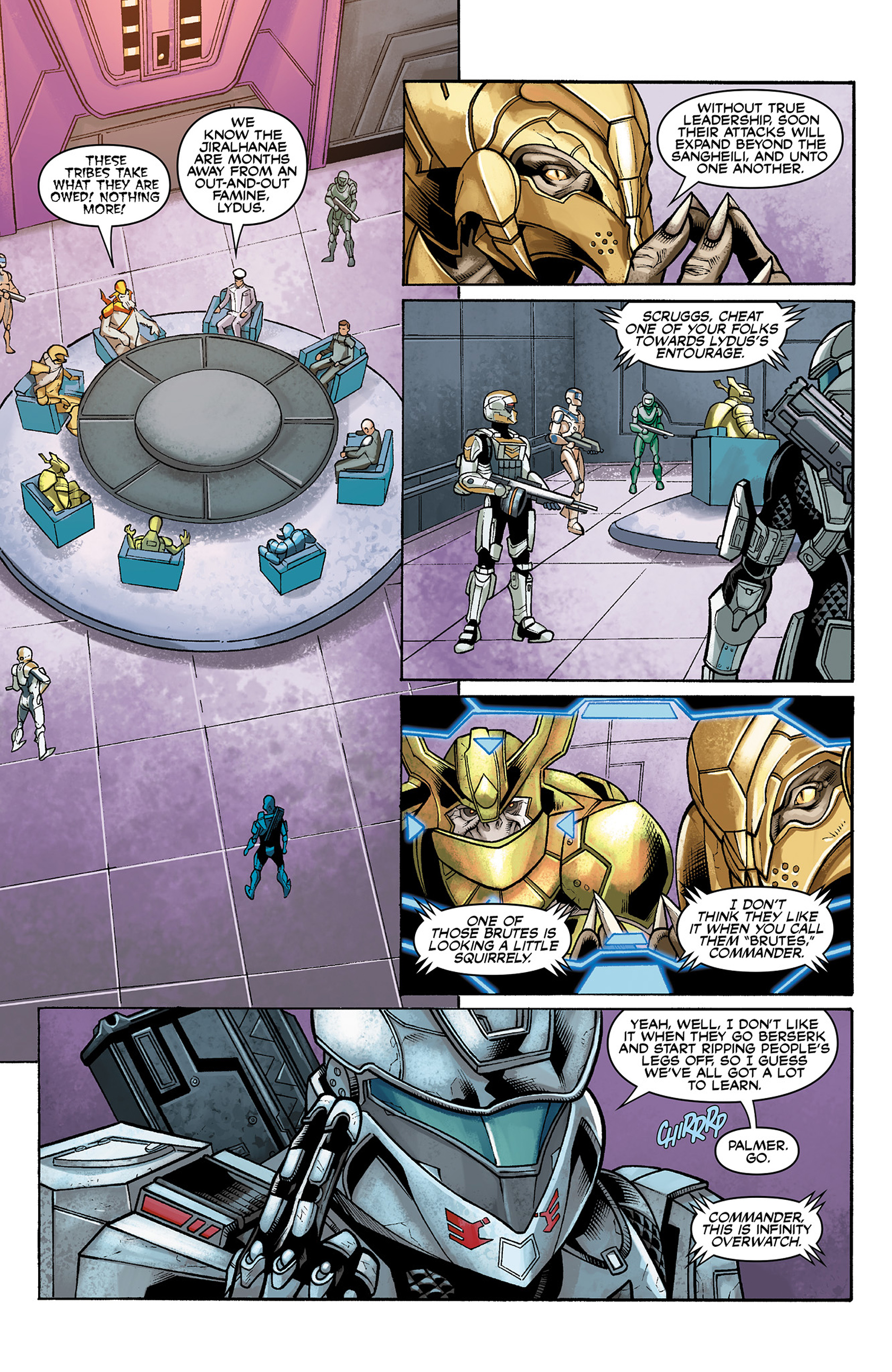 Read online Halo: Escalation comic -  Issue #1 - 18