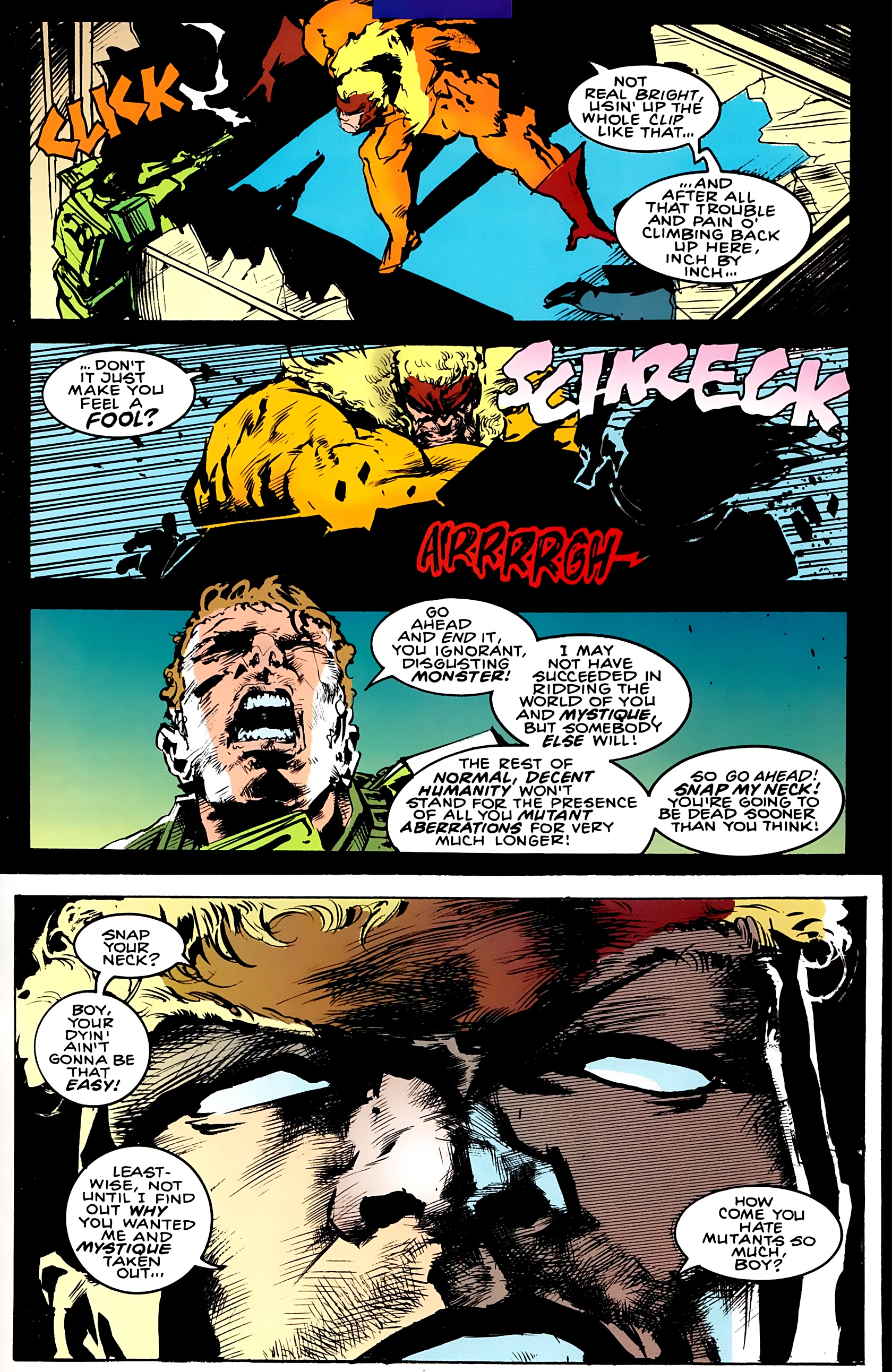 Read online Sabretooth comic -  Issue #4 - 18