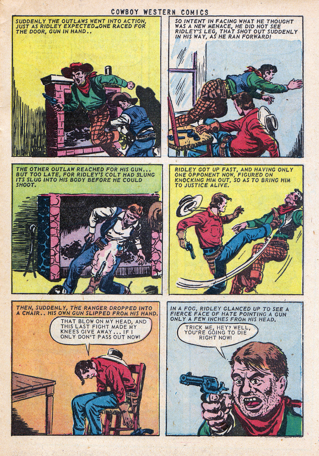 Read online Cowboy Western Comics (1948) comic -  Issue #38 - 33