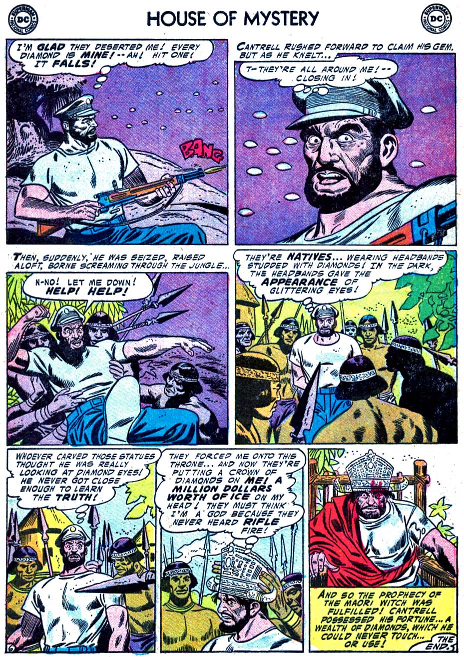 Read online House of Mystery (1951) comic -  Issue #58 - 32
