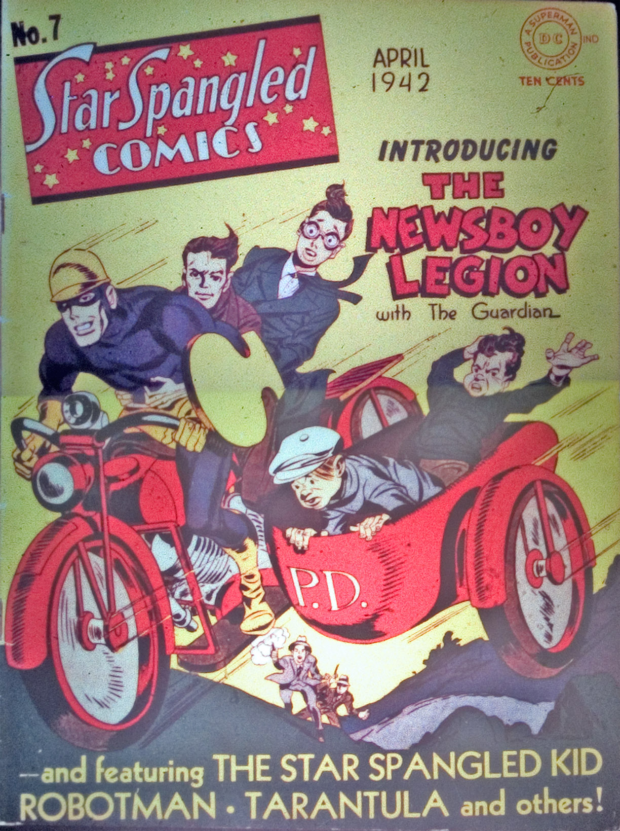 Read online Star Spangled Comics comic -  Issue #7 - 1