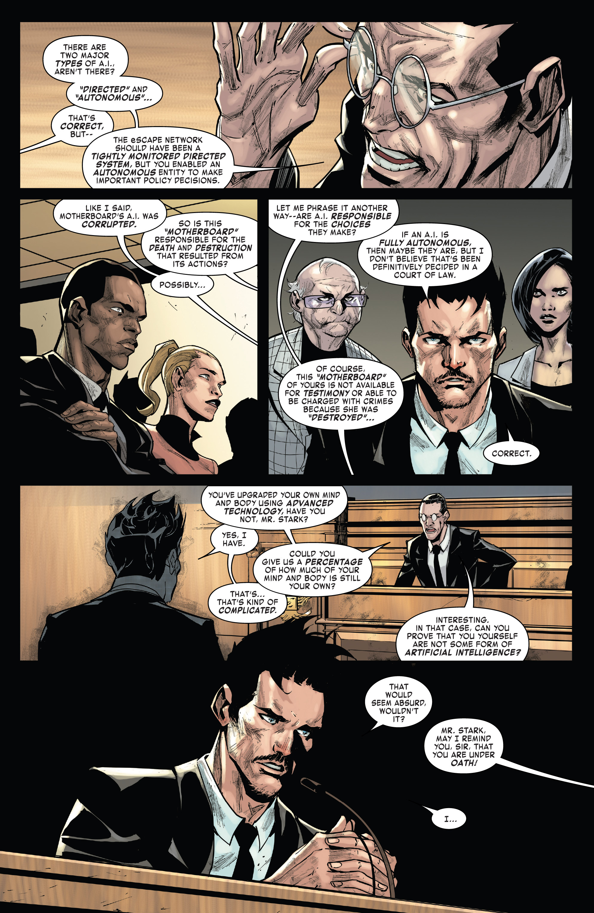 Read online Tony Stark: Iron Man comic -  Issue #15 - 4