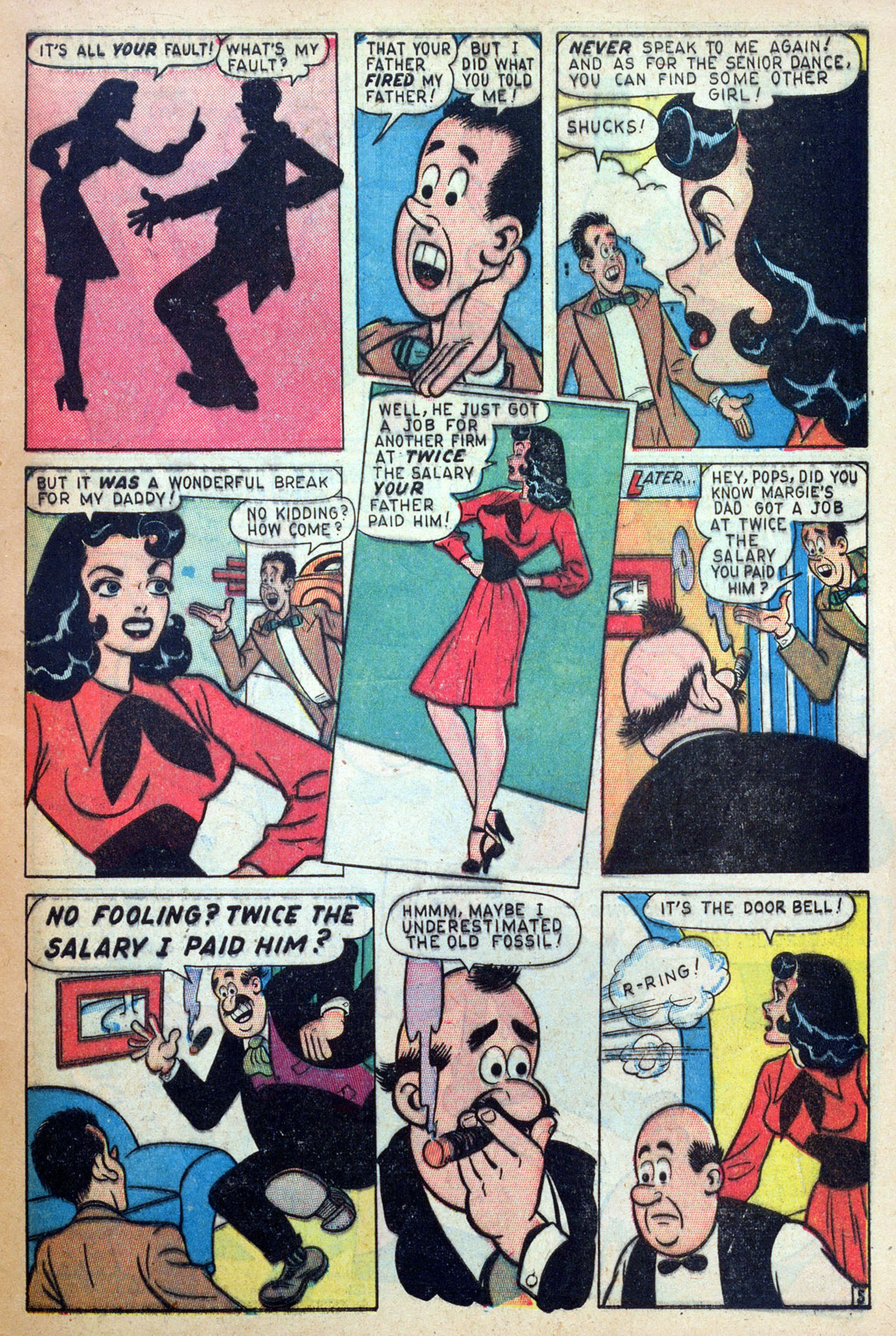 Read online Margie Comics comic -  Issue #41 - 47