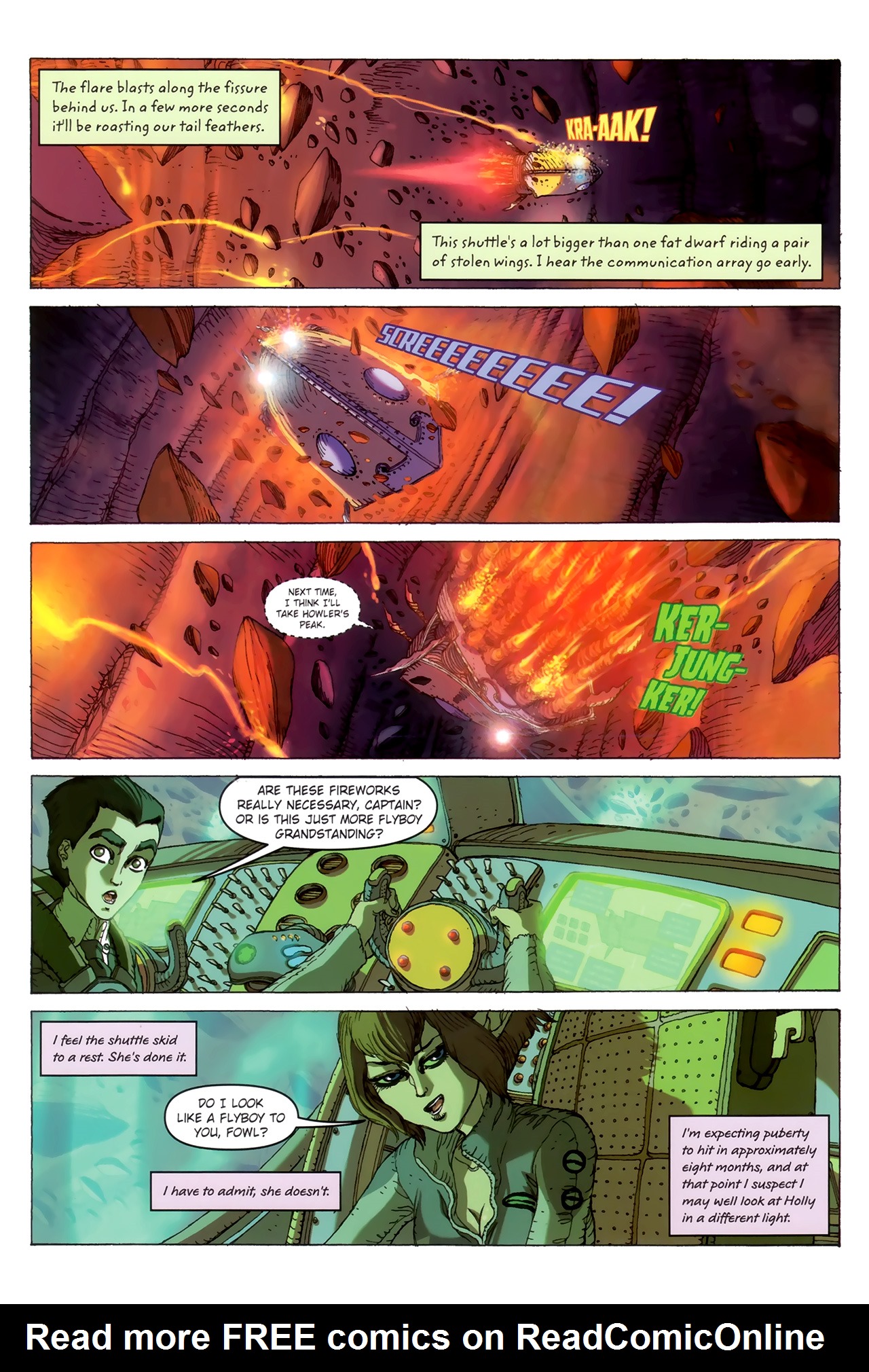 Read online Artemis Fowl: The Arctic Incident comic -  Issue # TPB - 99