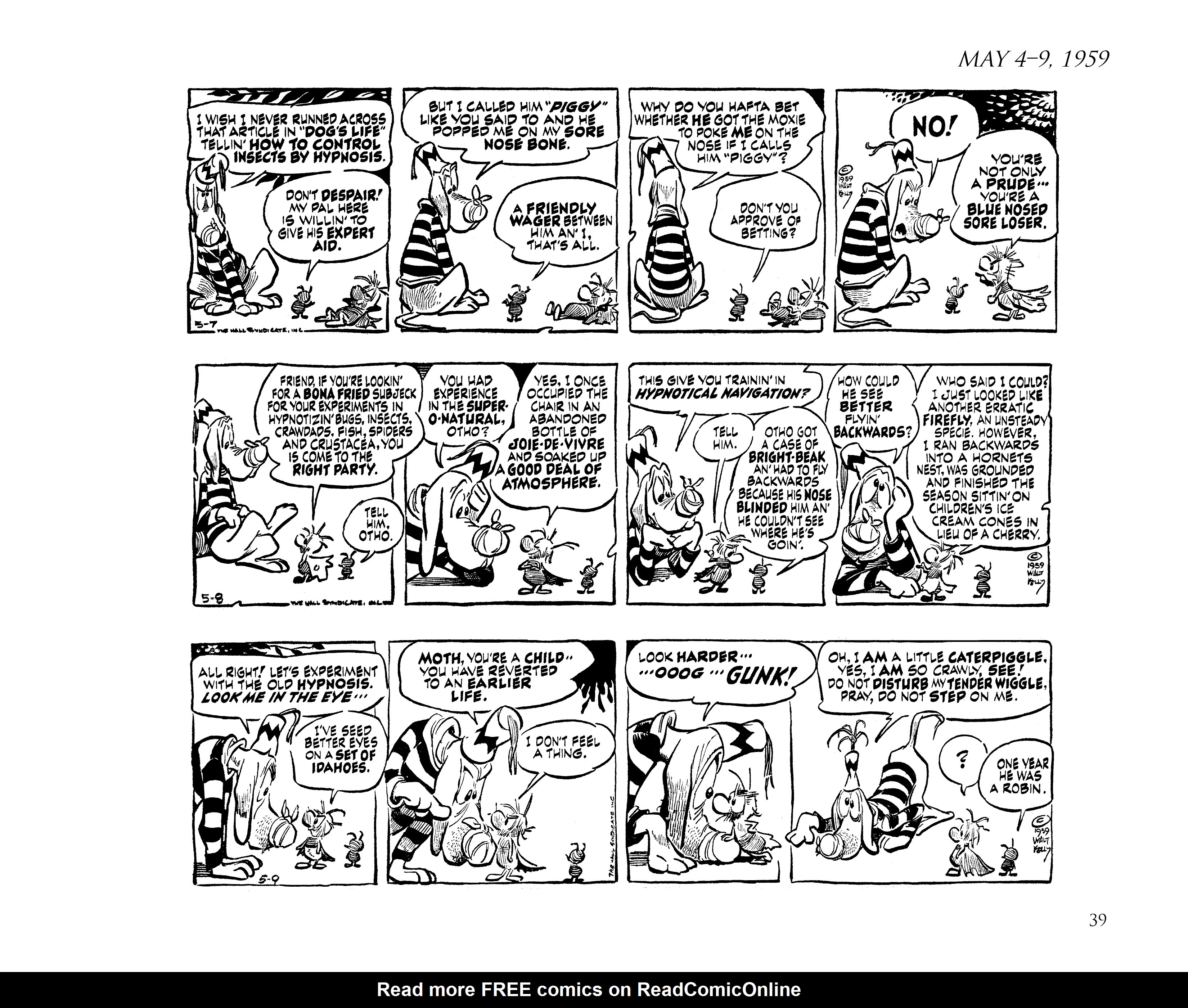 Read online Pogo by Walt Kelly: The Complete Syndicated Comic Strips comic -  Issue # TPB 6 (Part 1) - 49