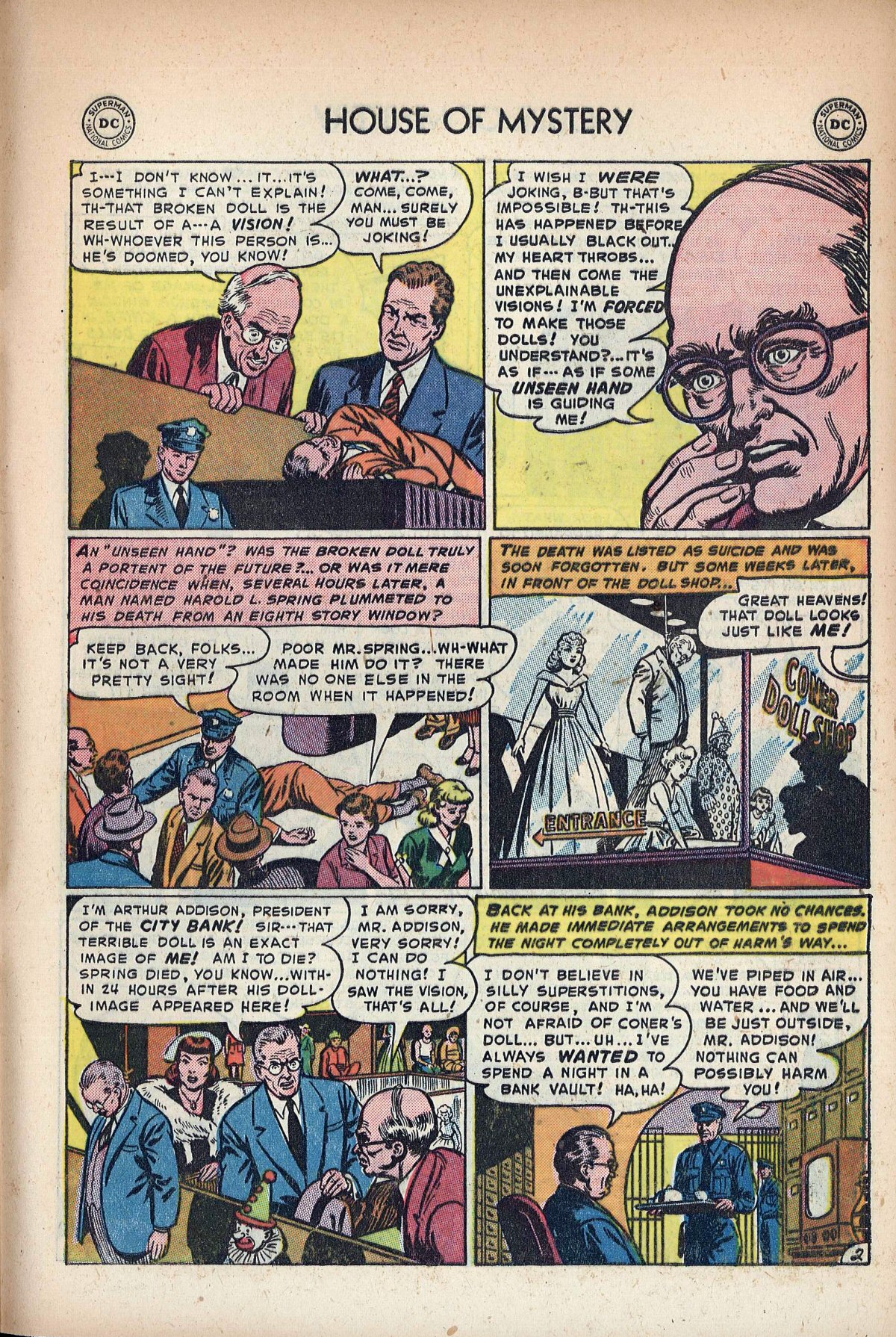 Read online House of Mystery (1951) comic -  Issue #14 - 29