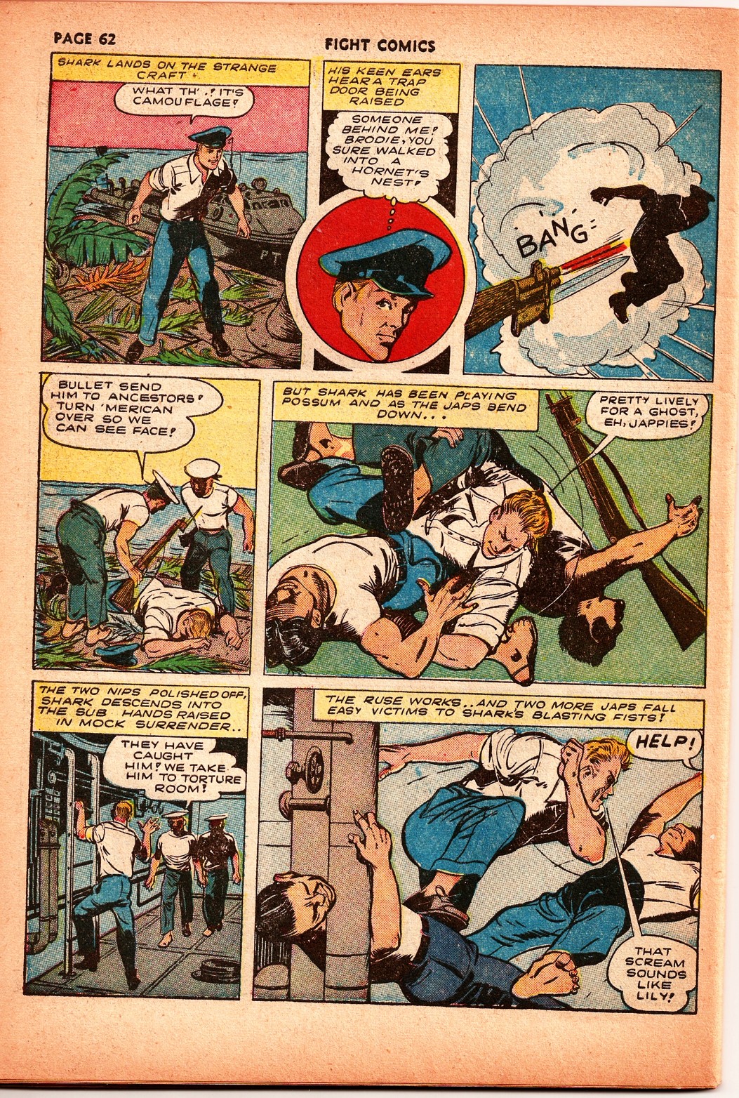 Read online Fight Comics comic -  Issue #26 - 64