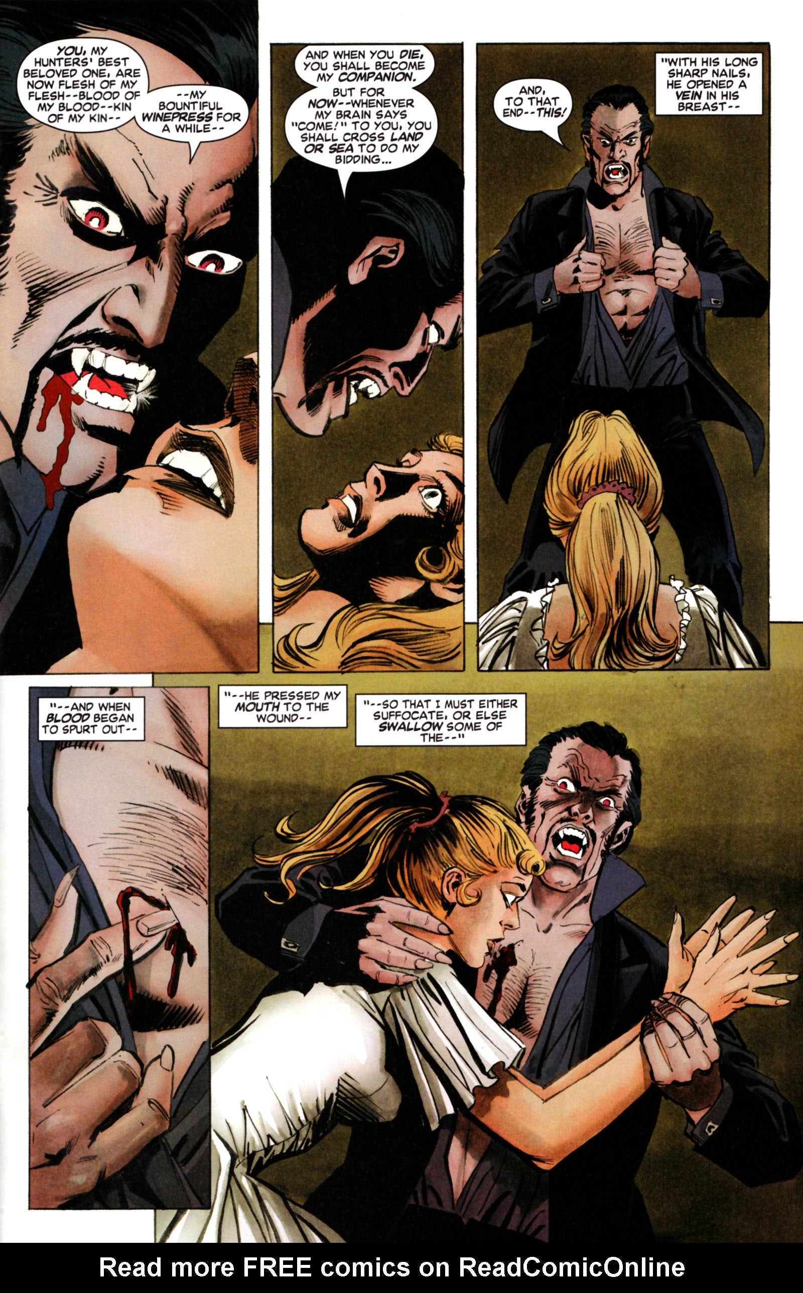 Read online Dracula comic -  Issue #3 - 45