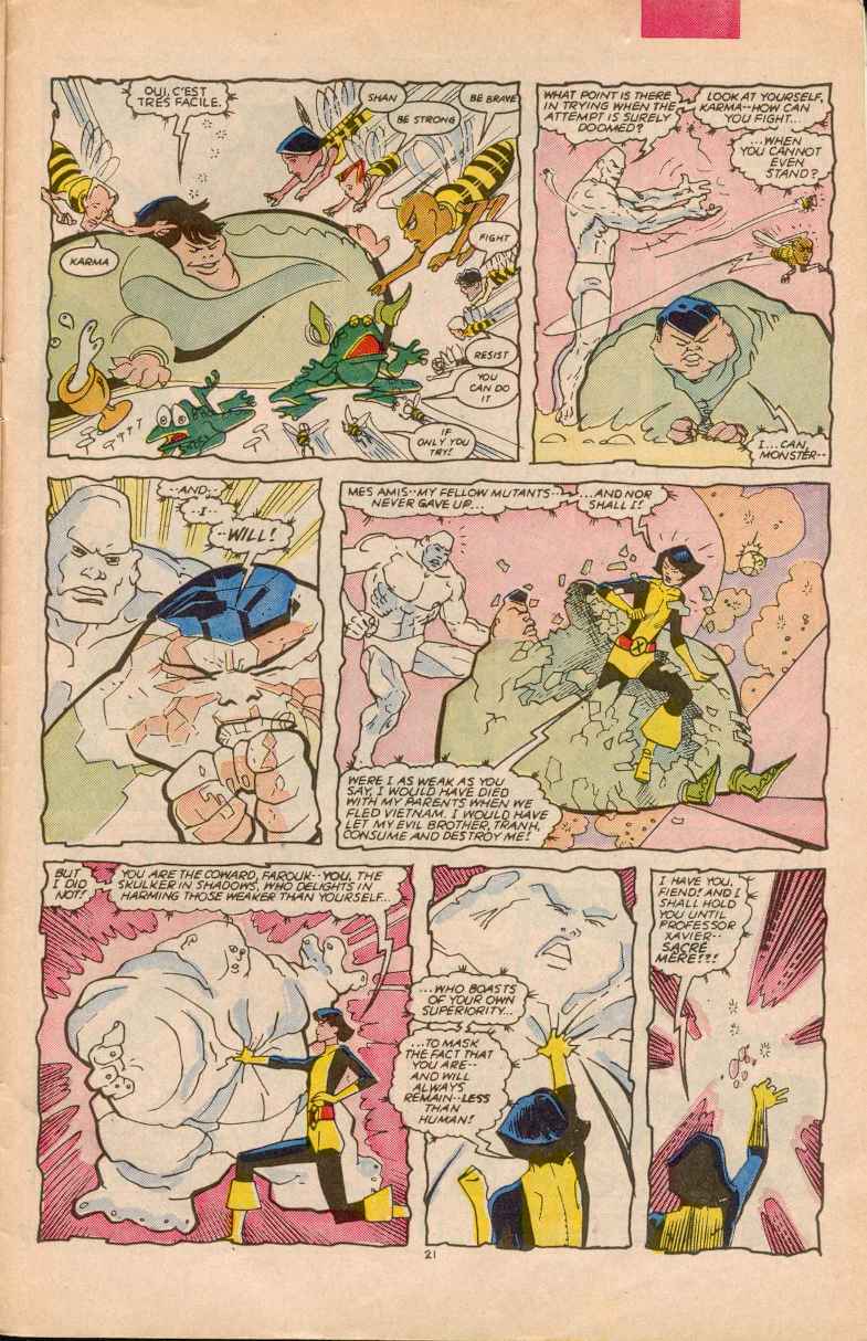 Read online The New Mutants comic -  Issue #34 - 22