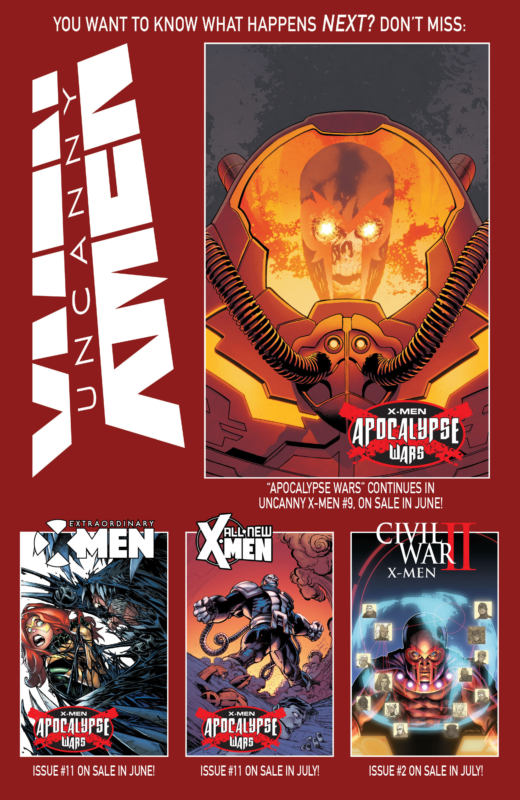 Read online X-Men: Apocalypse Wars comic -  Issue # TPB 2 - 25