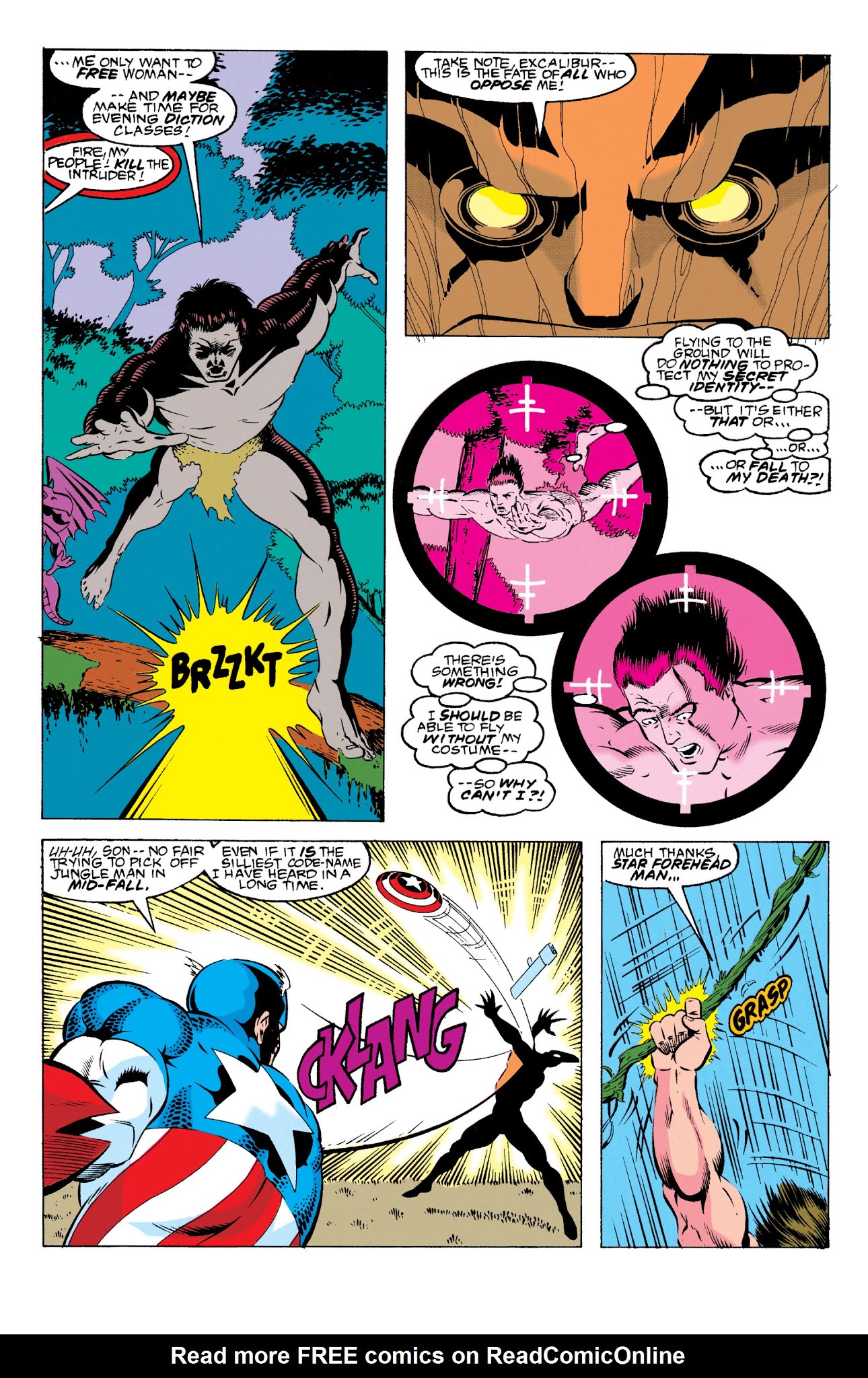 Read online Excalibur Visionaries: Alan Davis comic -  Issue # TPB 3 (Part 1) - 40