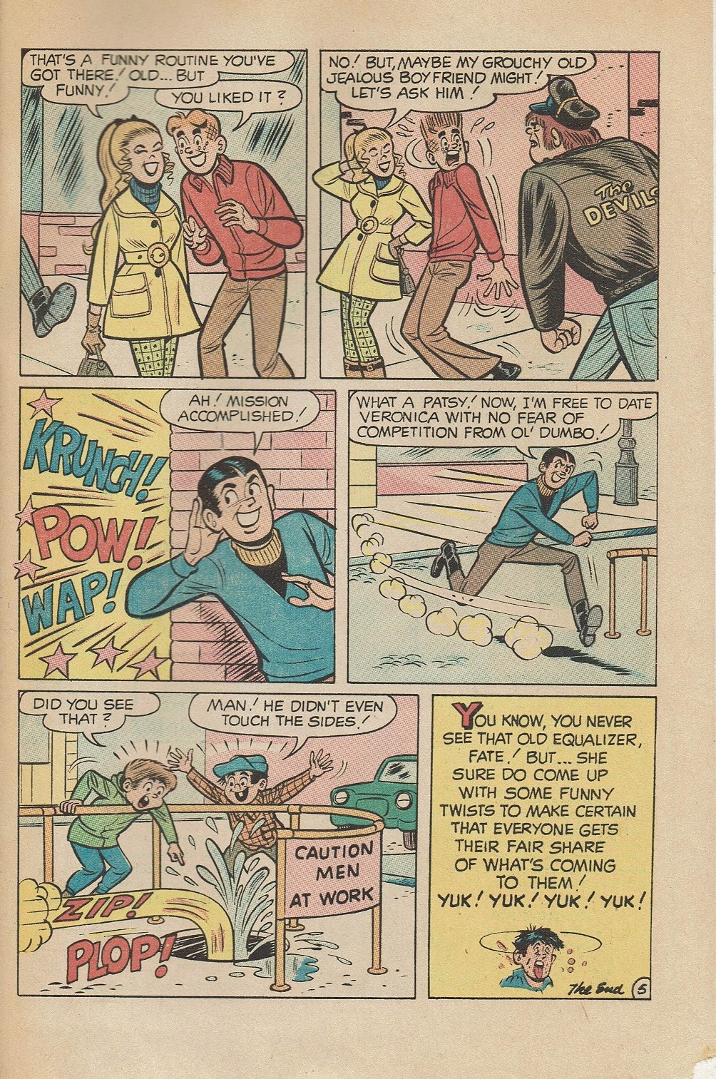 Read online Reggie and Me (1966) comic -  Issue #40 - 33