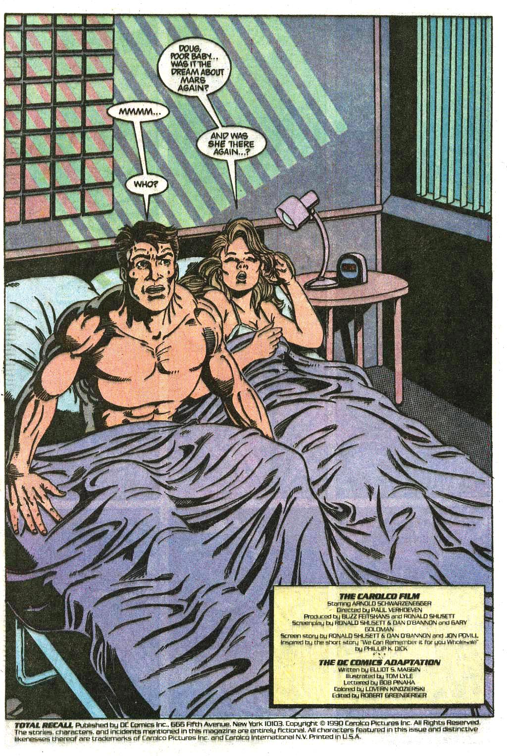 Read online Total Recall (1990) comic -  Issue # Full - 3