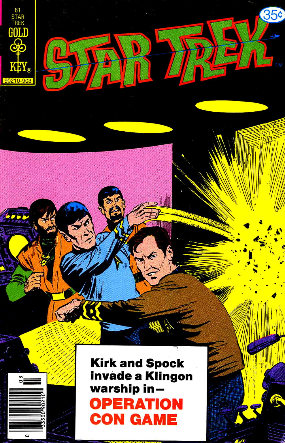 Read online Star Trek (1967) comic -  Issue #61 - 1