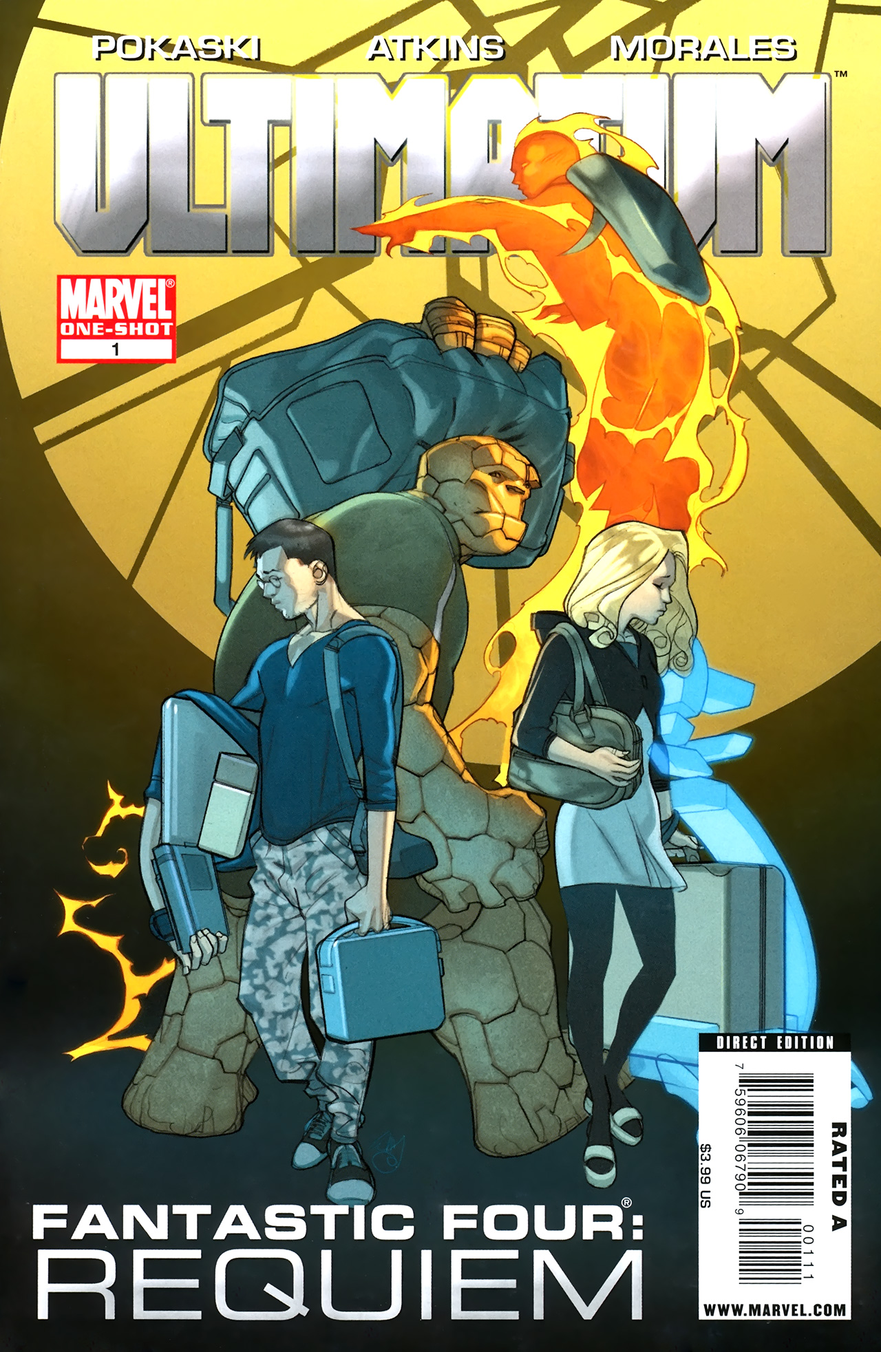 Read online Ultimatum: Fantastic Four Requiem comic -  Issue # Full - 2