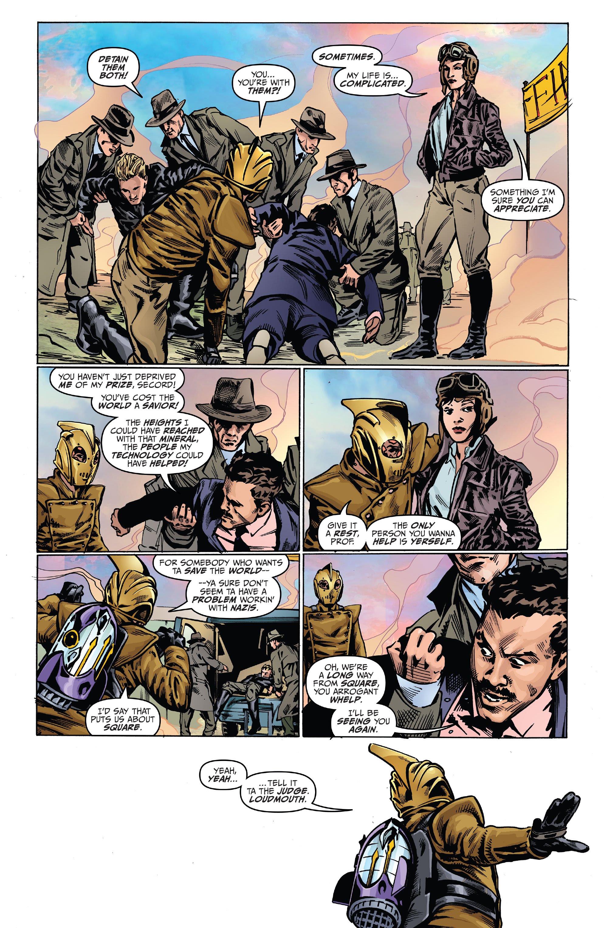 Read online The Rocketeer: The Great Race comic -  Issue #4 - 16