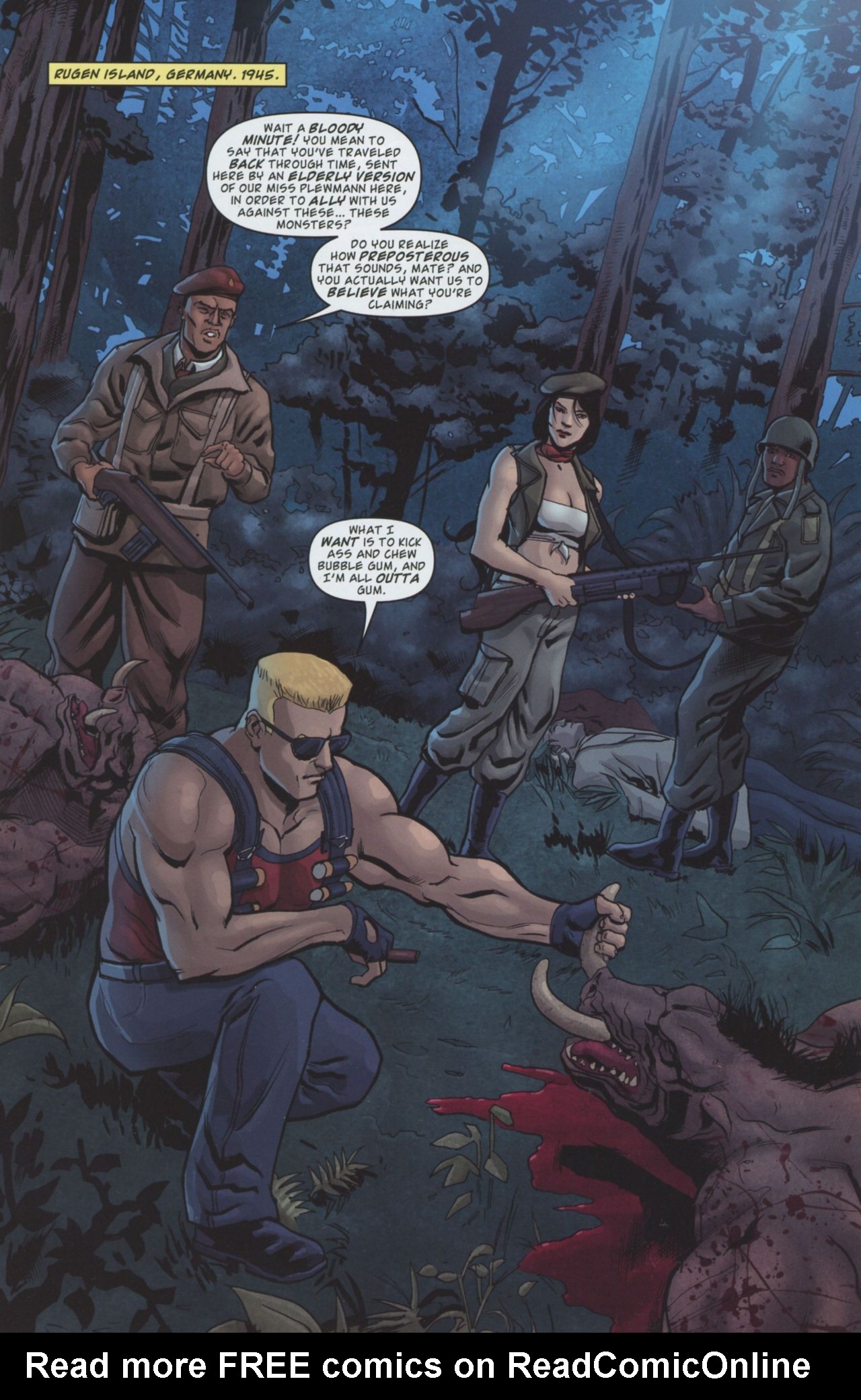 Read online Duke Nukem: Glorious Bastard comic -  Issue #2 - 3