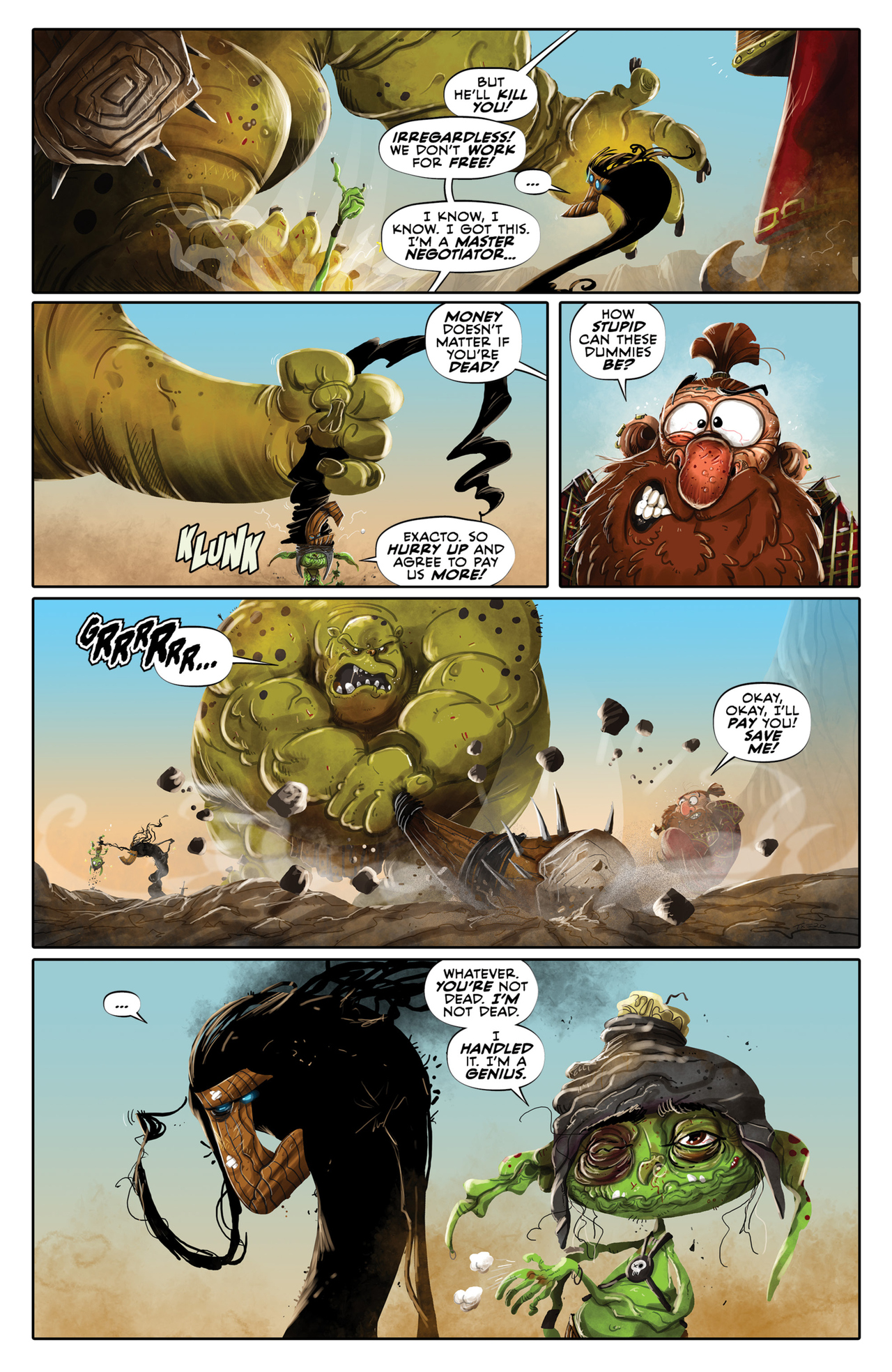 Read online Claim comic -  Issue #1 - 5