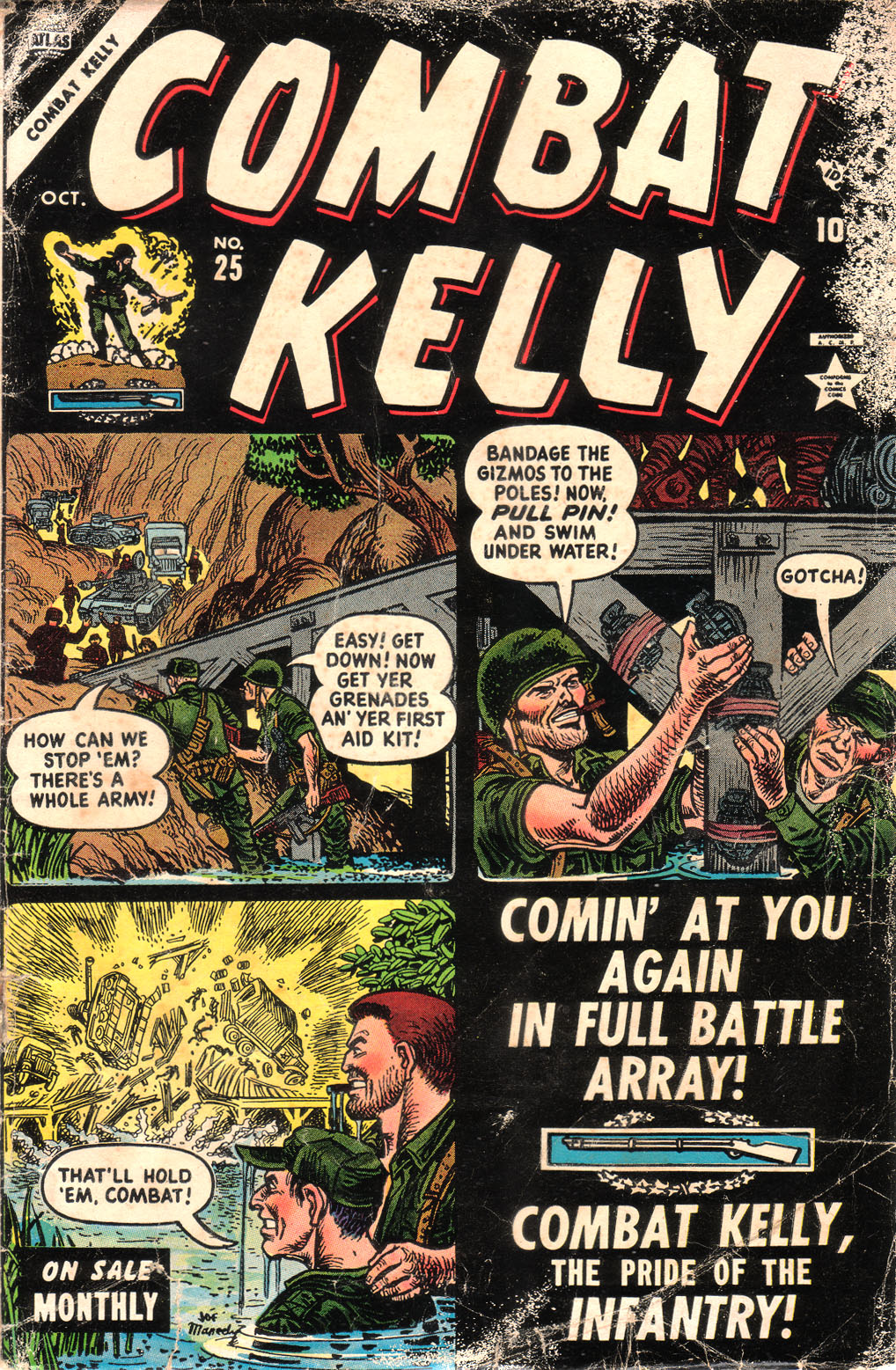 Read online Combat Kelly (1951) comic -  Issue #25 - 1