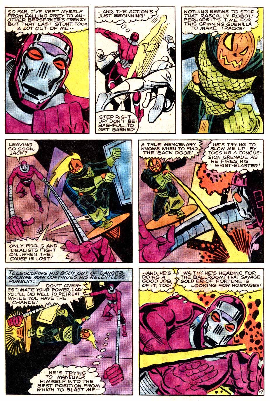 Read online Machine Man (1978) comic -  Issue #19 - 20