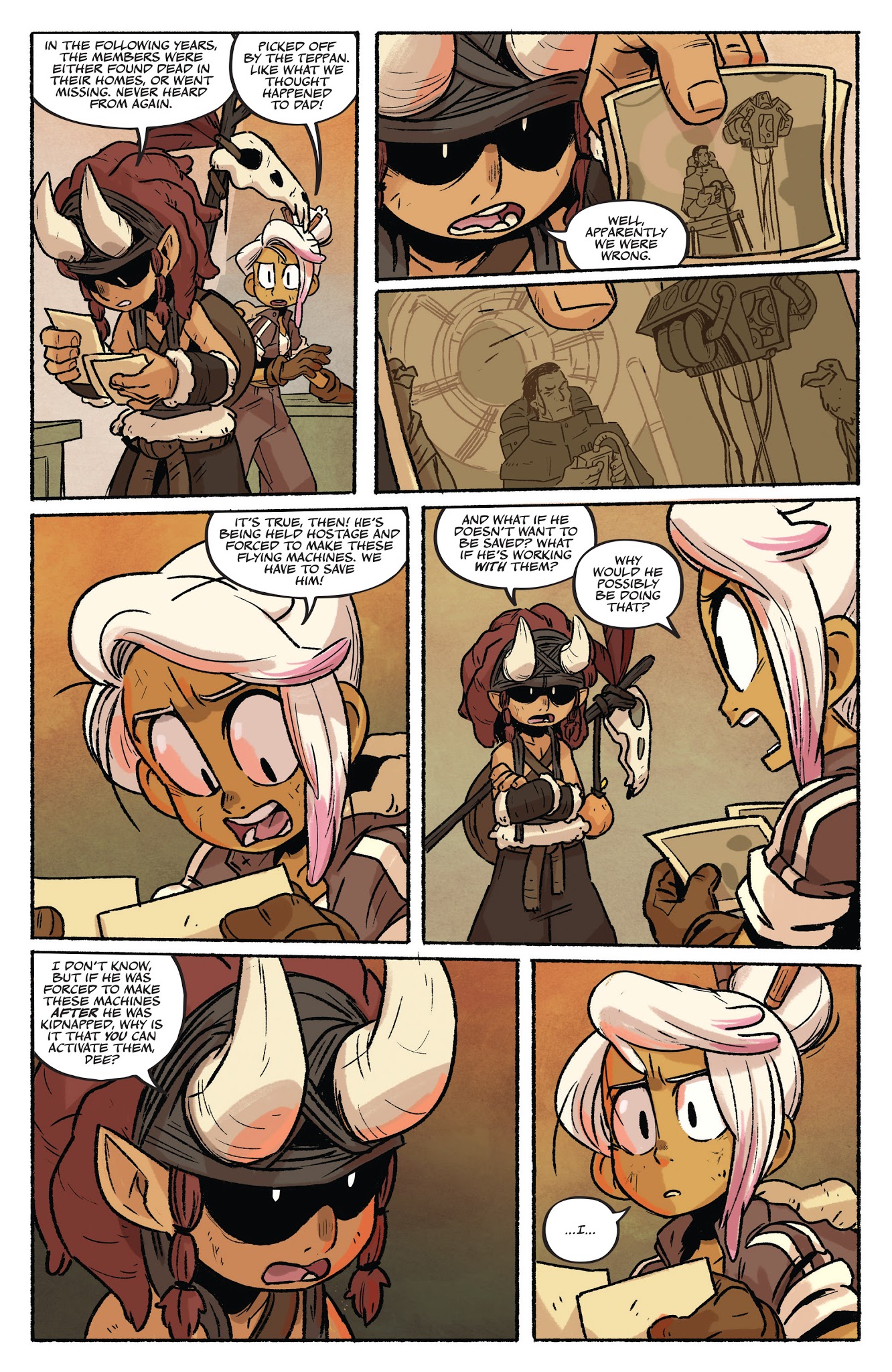 Read online Tyson Hesse's Diesel comic -  Issue #4 - 12