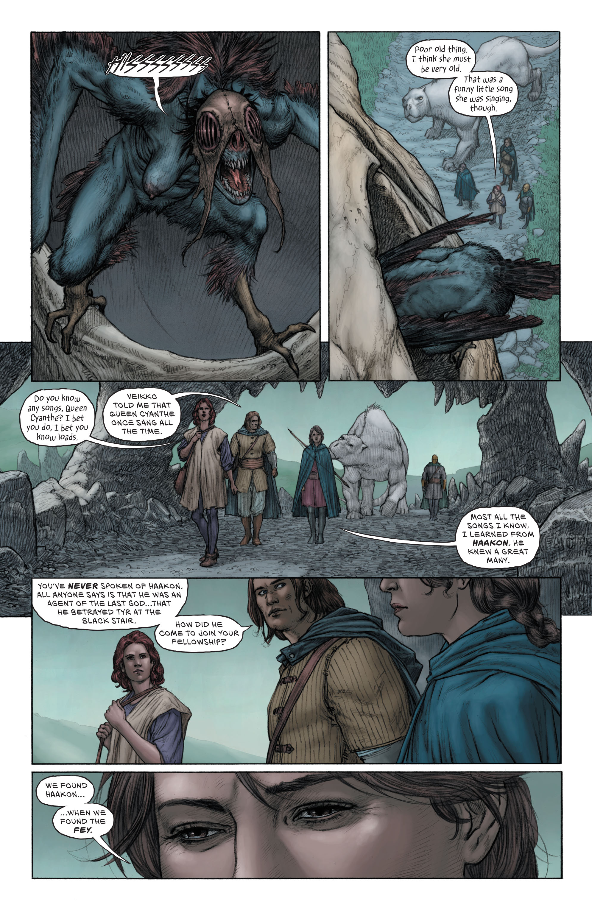Read online The Last God comic -  Issue #7 - 7