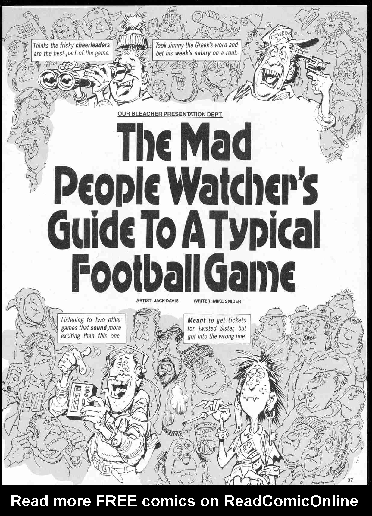 Read online MAD comic -  Issue #276 - 39