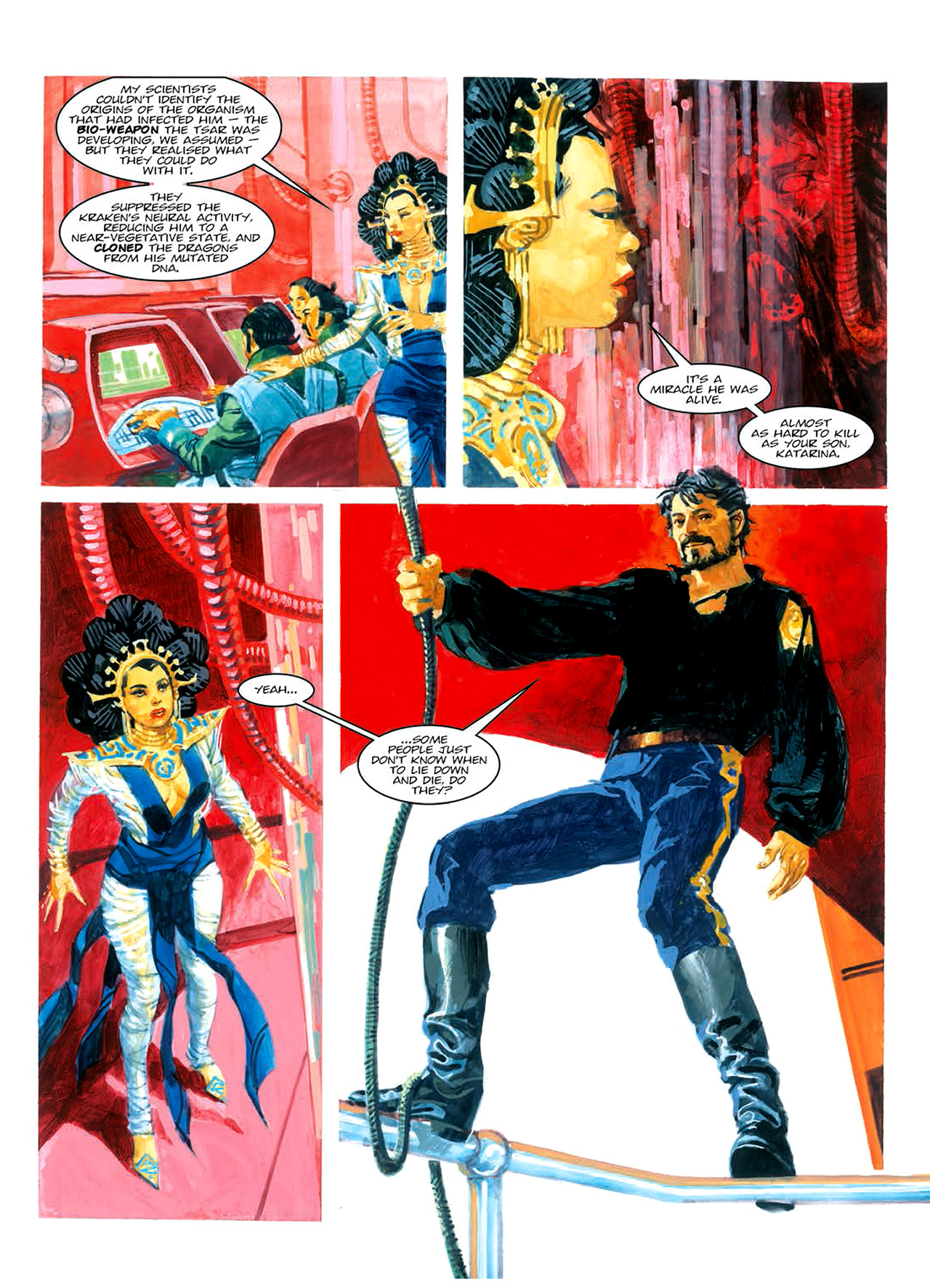 Read online Nikolai Dante comic -  Issue # TPB 7 - 116