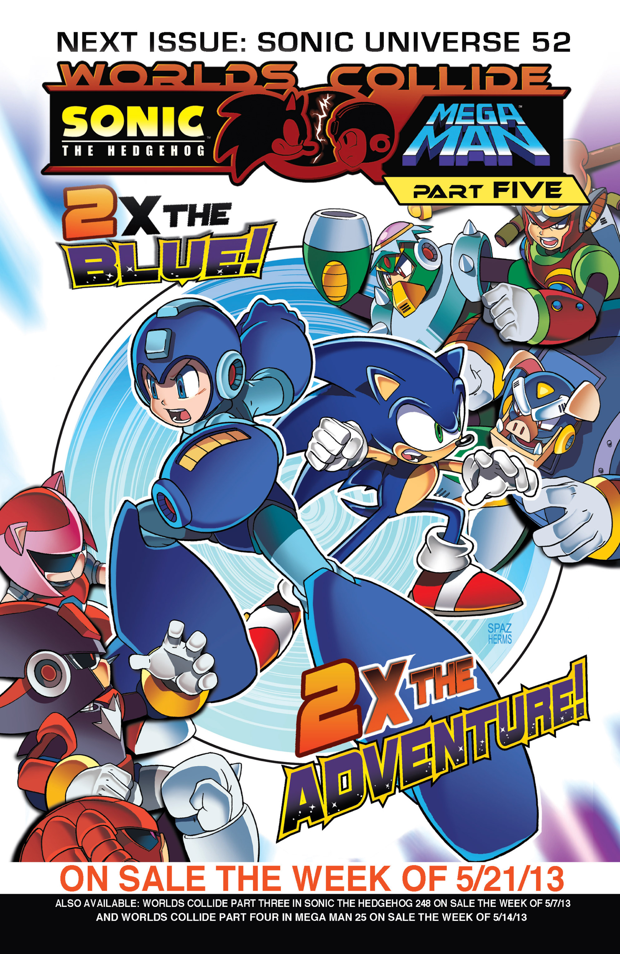 Read online Sonic Mega Man Worlds Collide comic -  Issue # Vol 1 - 59