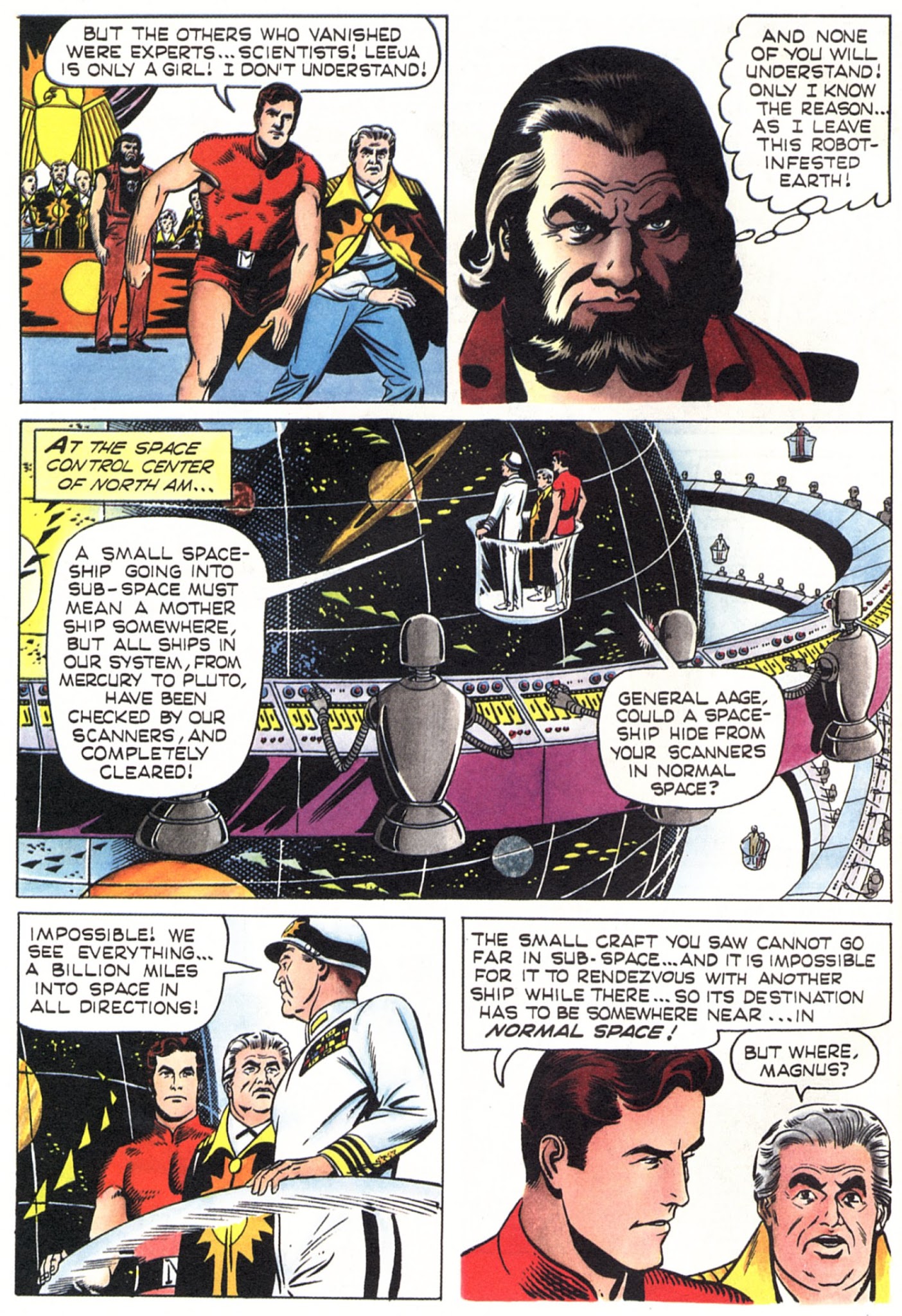 Read online Vintage Magnus, Robot Fighter comic -  Issue #3 - 5