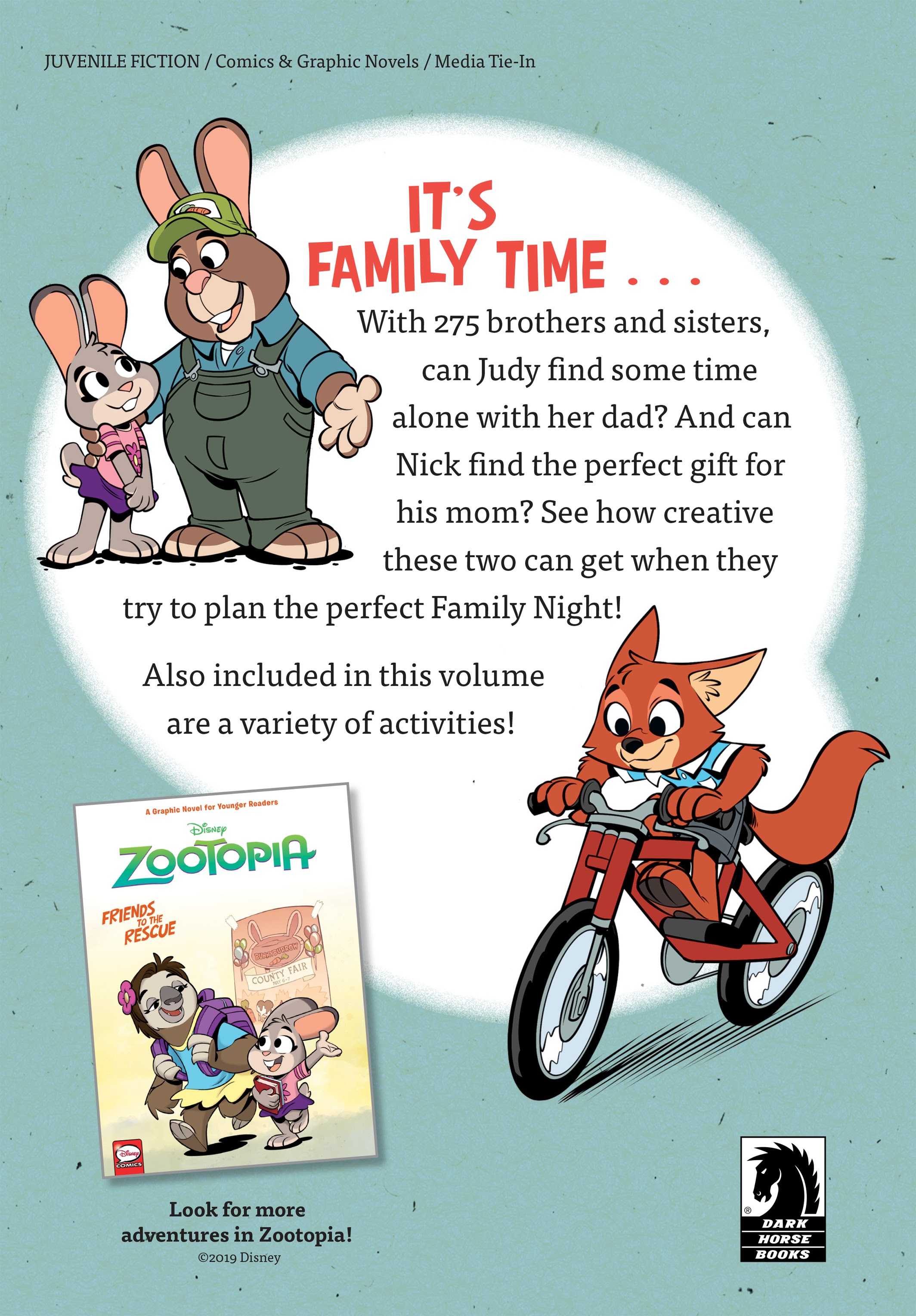Read online Disney Zootopia: Family Night comic -  Issue # Full - 45