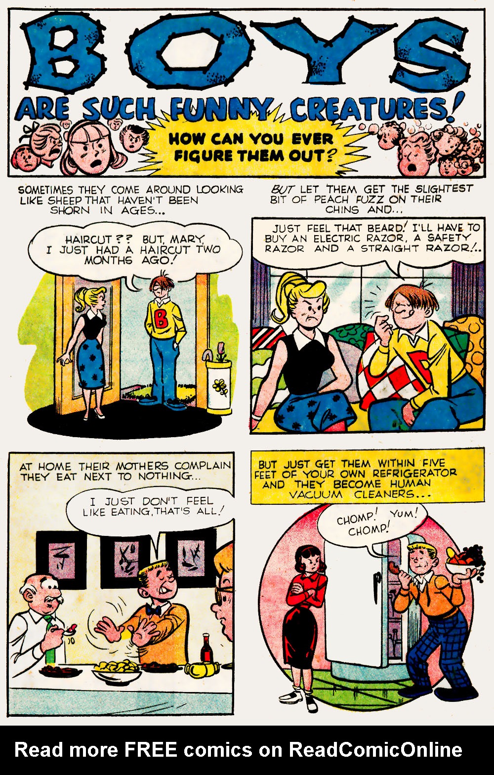 Read online Archie's Madhouse comic -  Issue #20 - 20